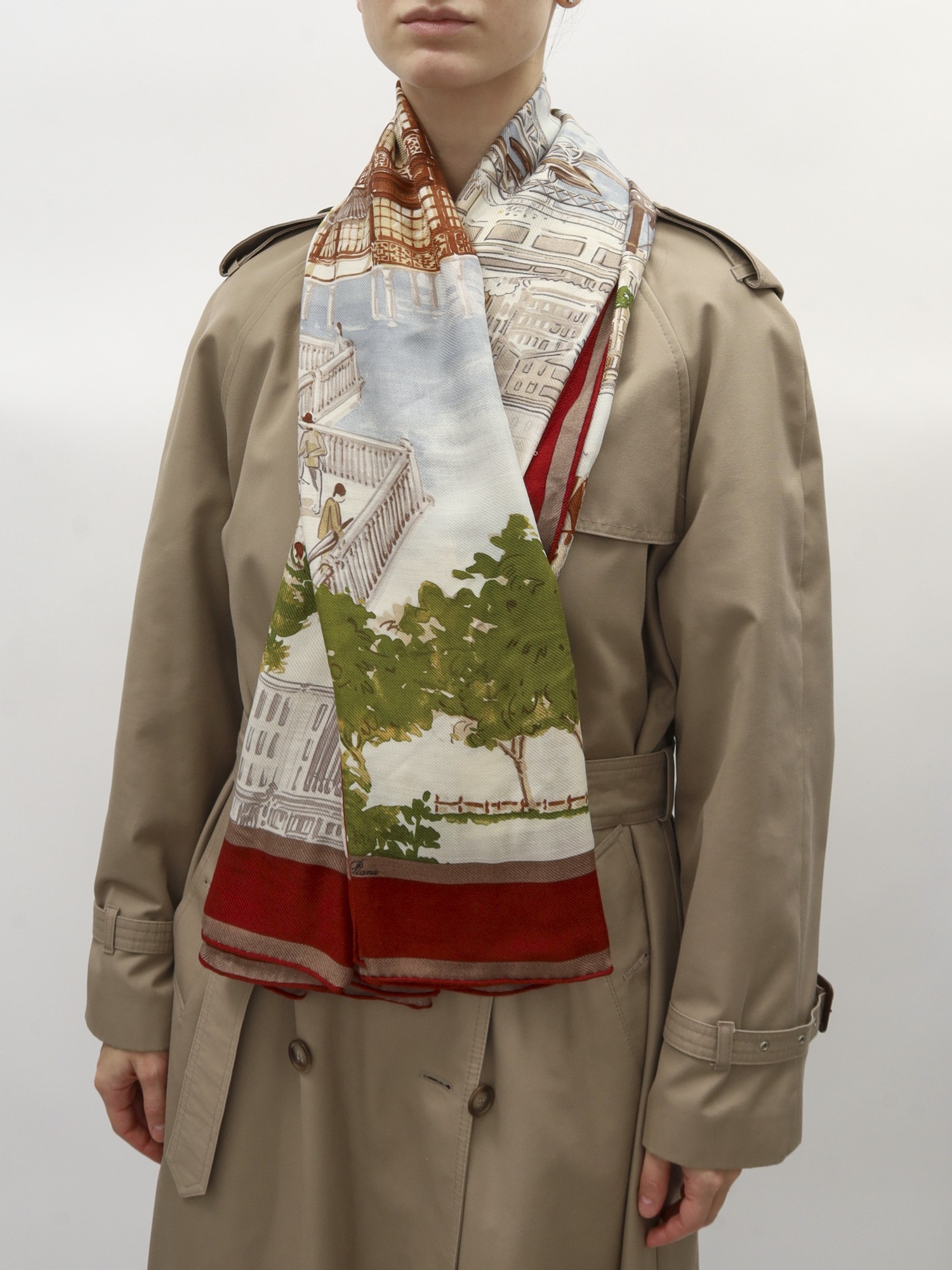 Loro Piana Silk Scarf 1