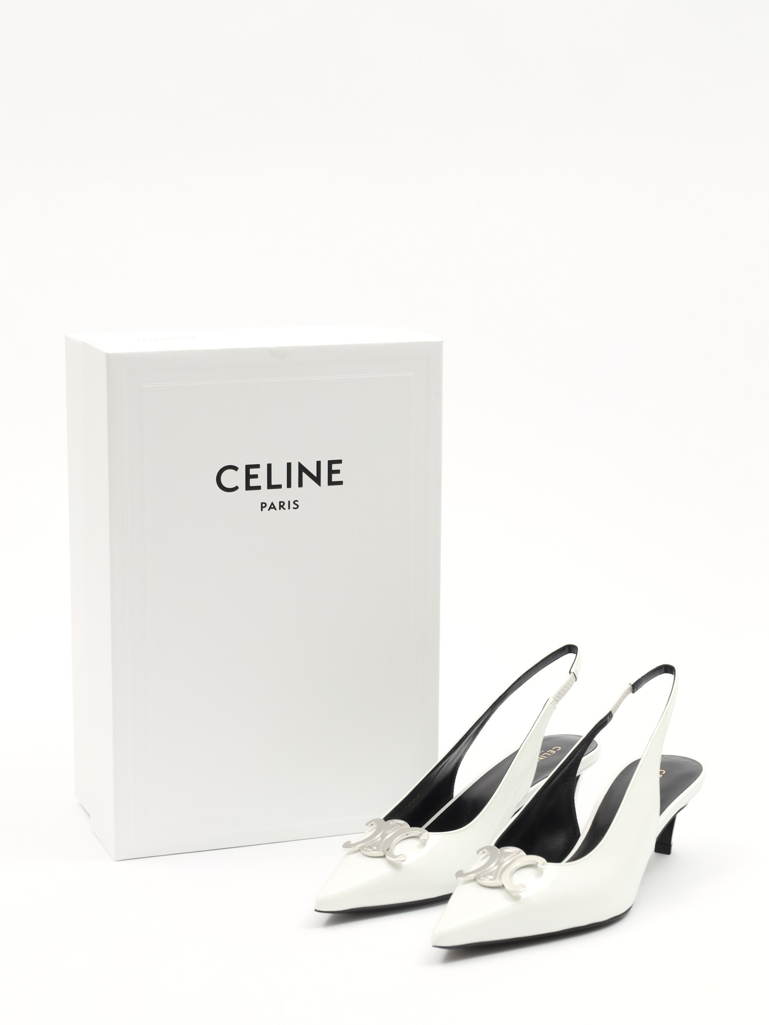 Celine Alma Triomphe Slingback 39 11