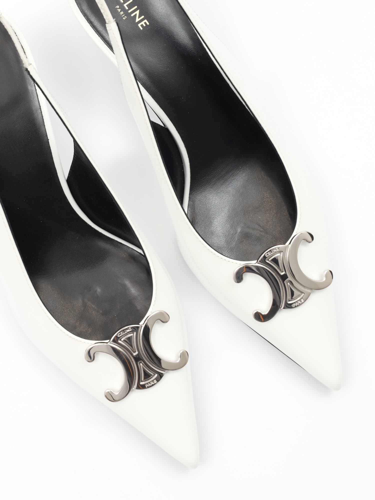 Celine Alma Triomphe Slingback 38 6