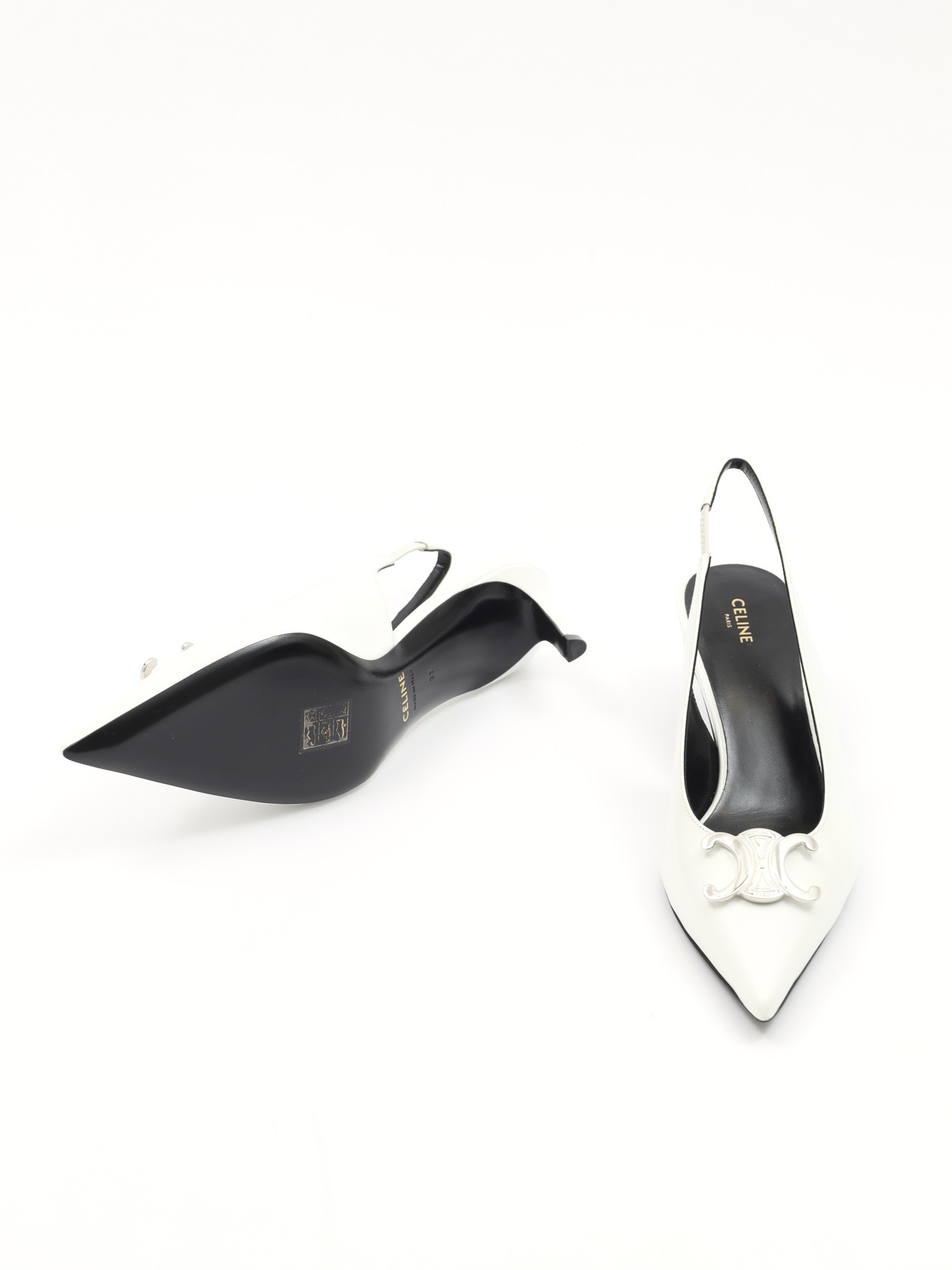 Celine Alma Triomphe Slingback 38 10