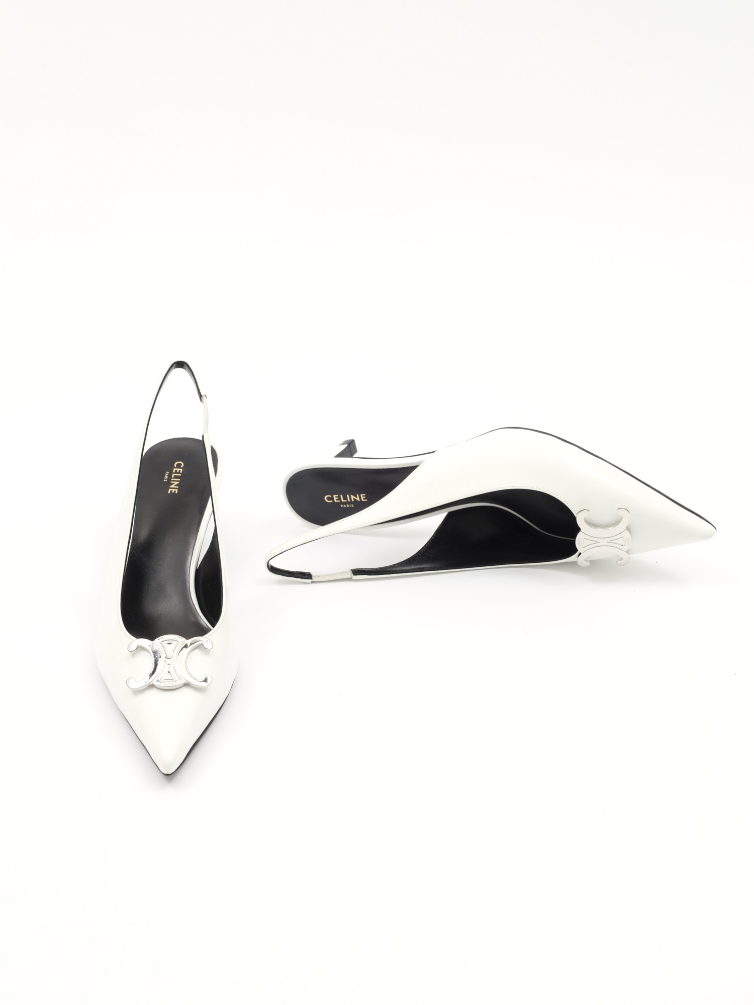 Celine Alma Triomphe Slingback 38 5