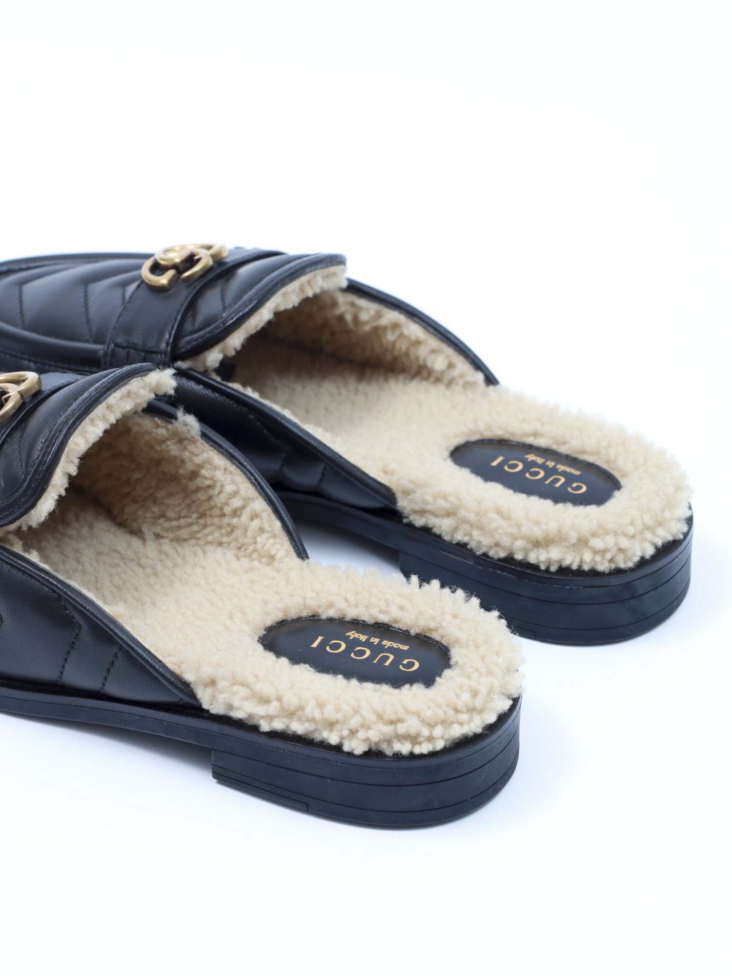 Gucci Fur Mules 38 8