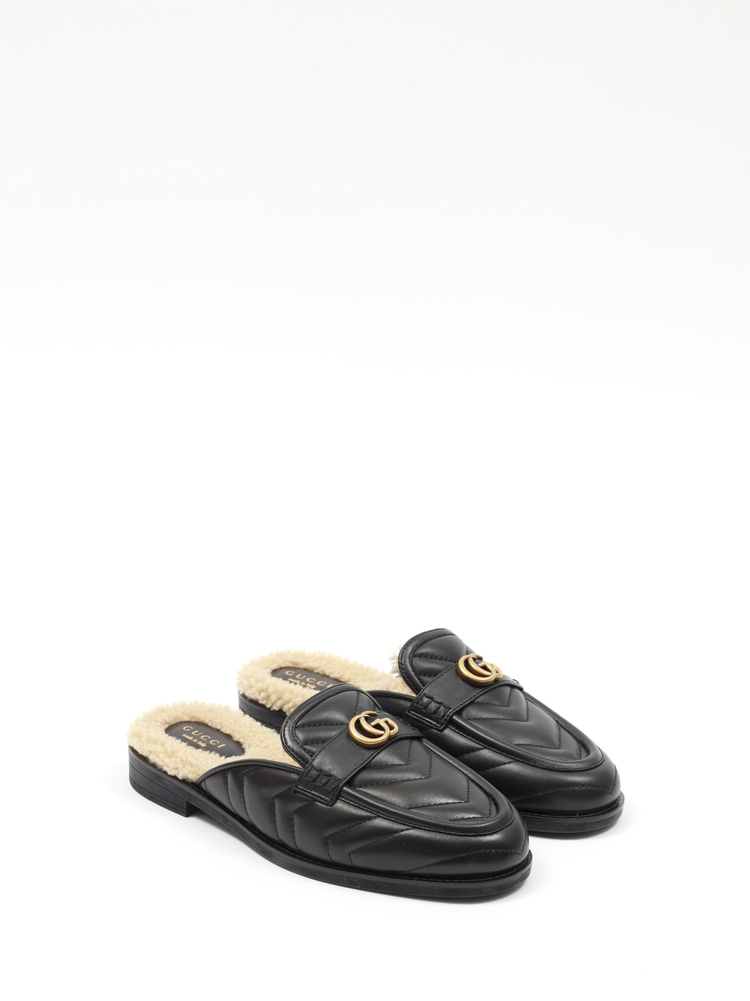 Gucci Fur Mules 38 2