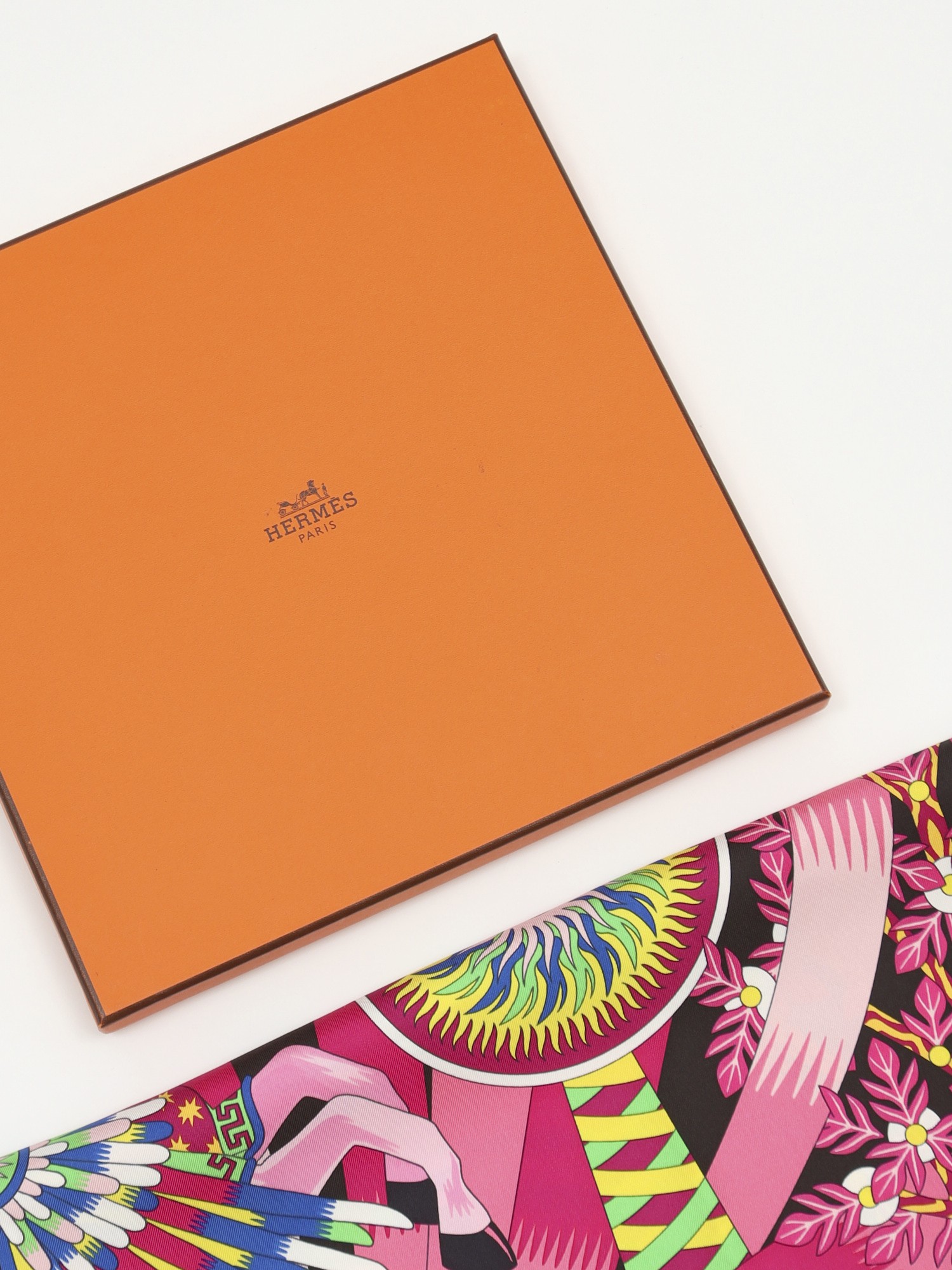 Hermes Silk Scarf  9