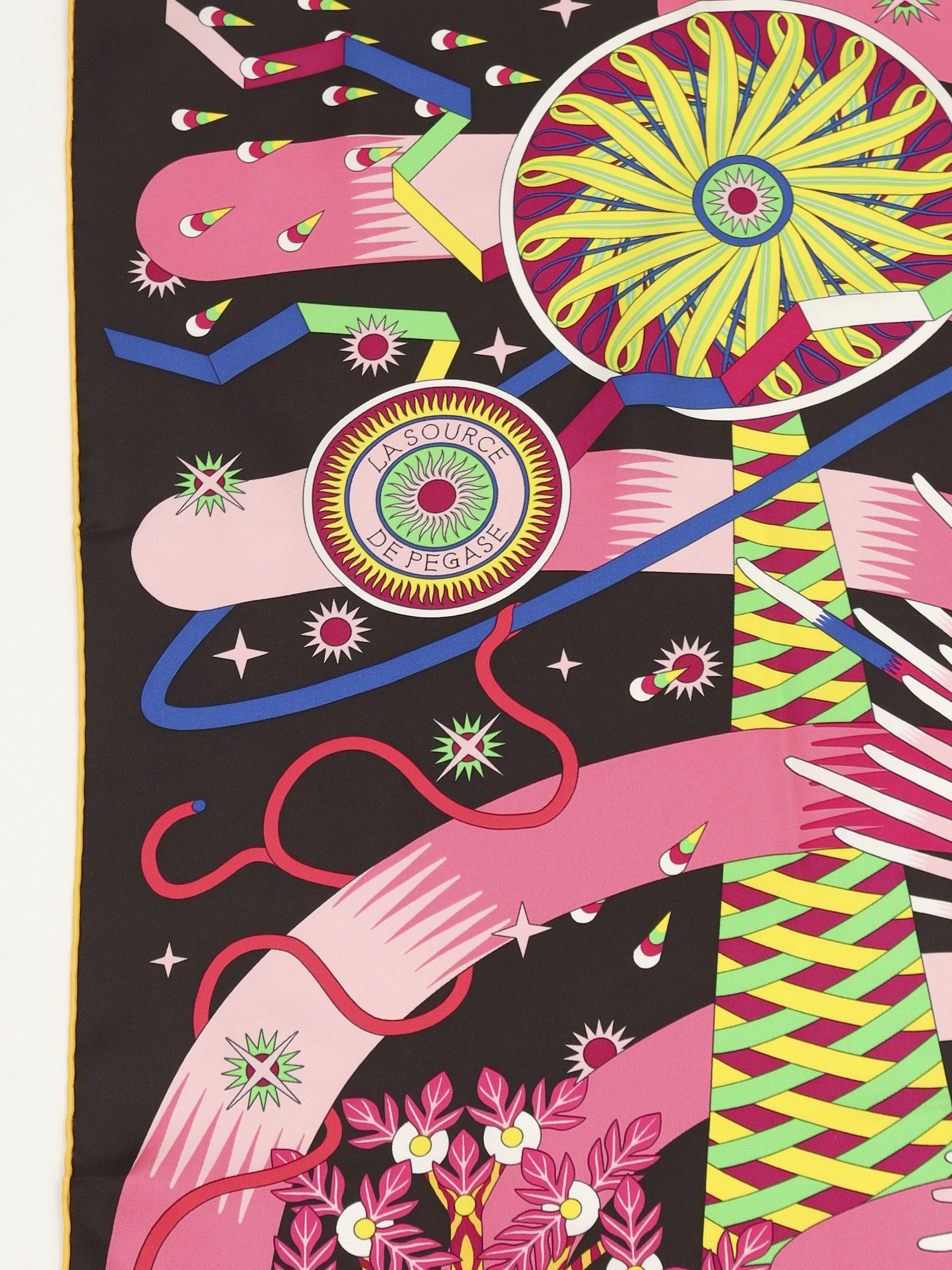 Hermes Silk Scarf  7