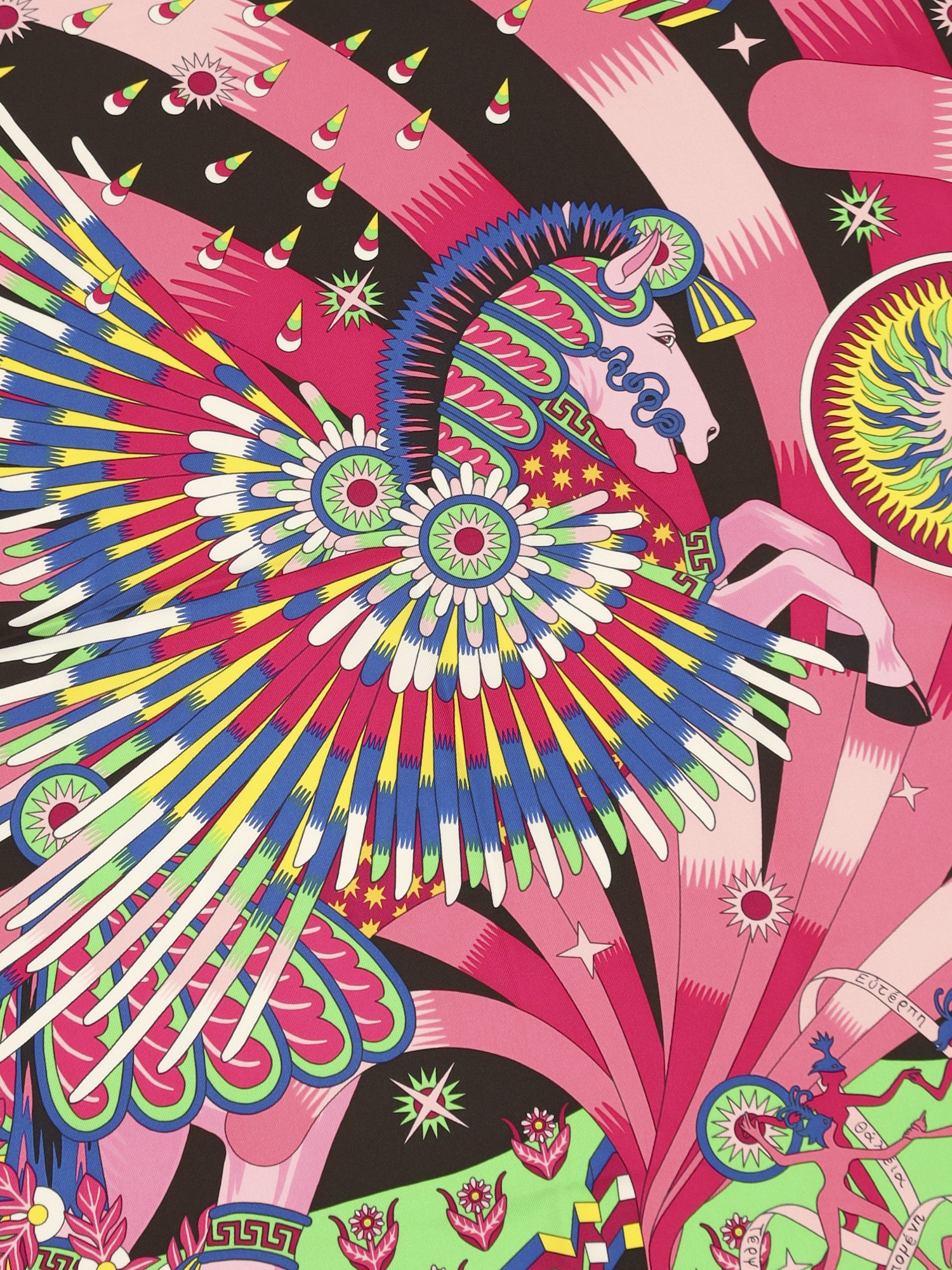 Hermes Silk Scarf  2