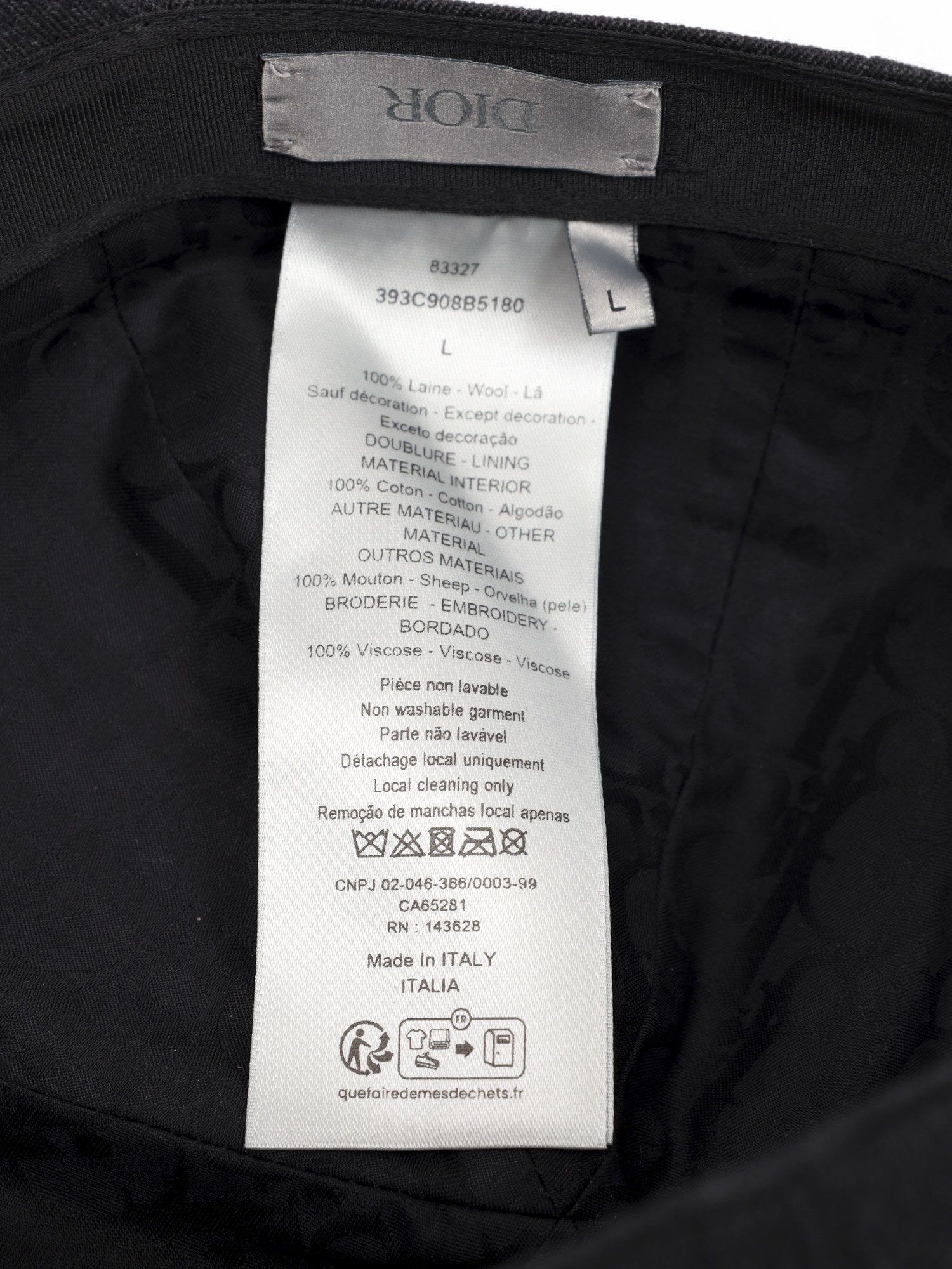 Christian Dior Cap 7