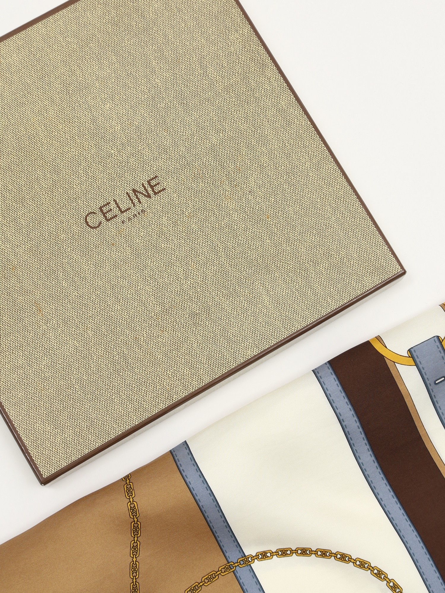 Celine Silk Scarf 6