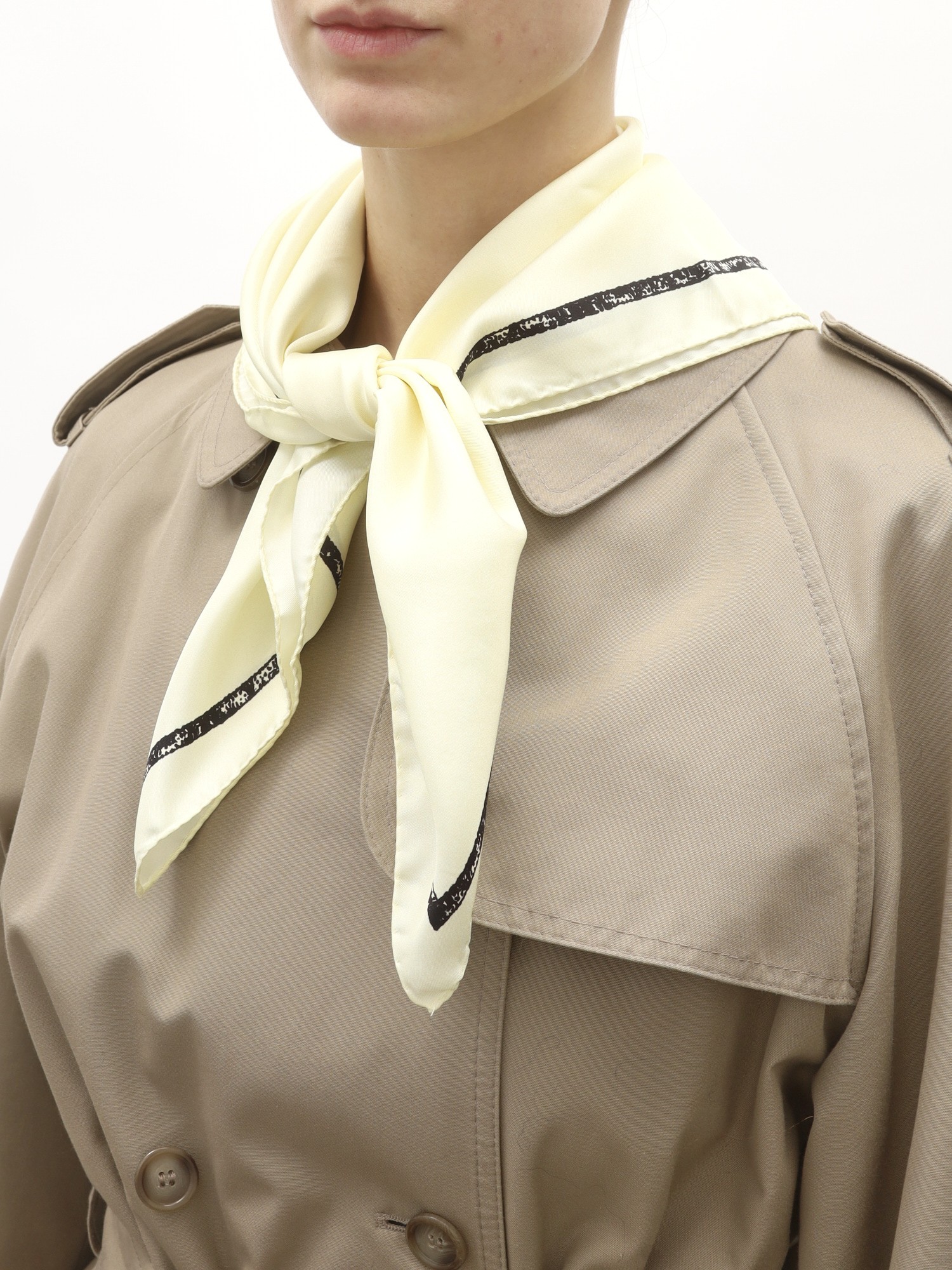 Acne Studios Silk Scarf 1