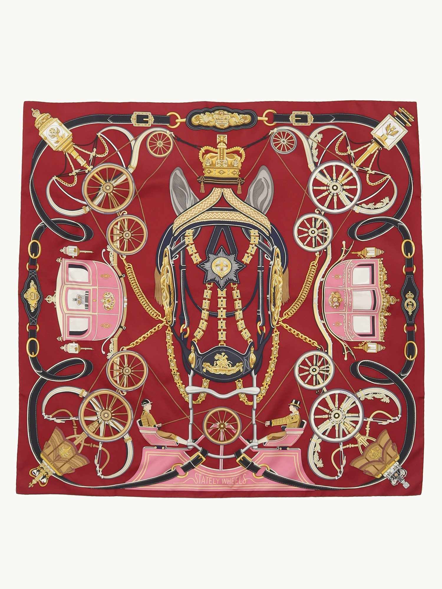 Hermes Silk Scarf 