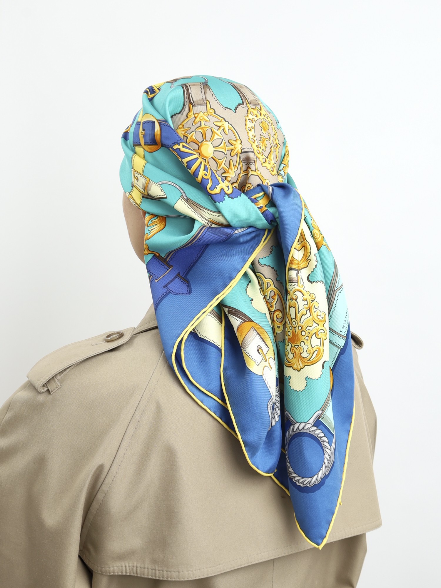 Hermes Silk Scarf 1