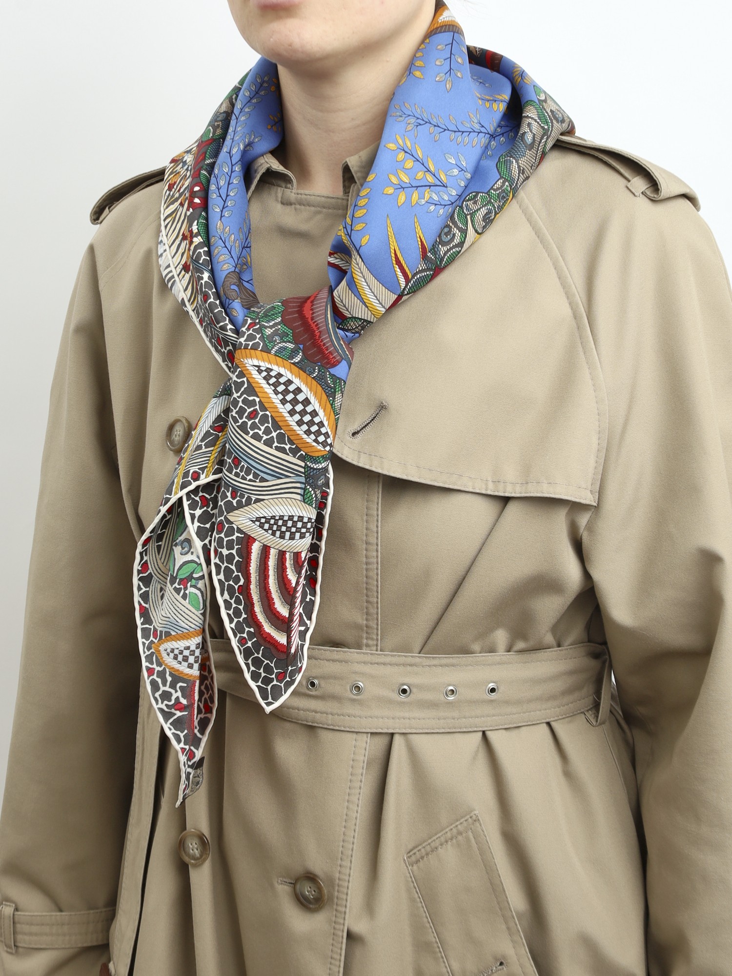 Hermes Silk Scarf 1