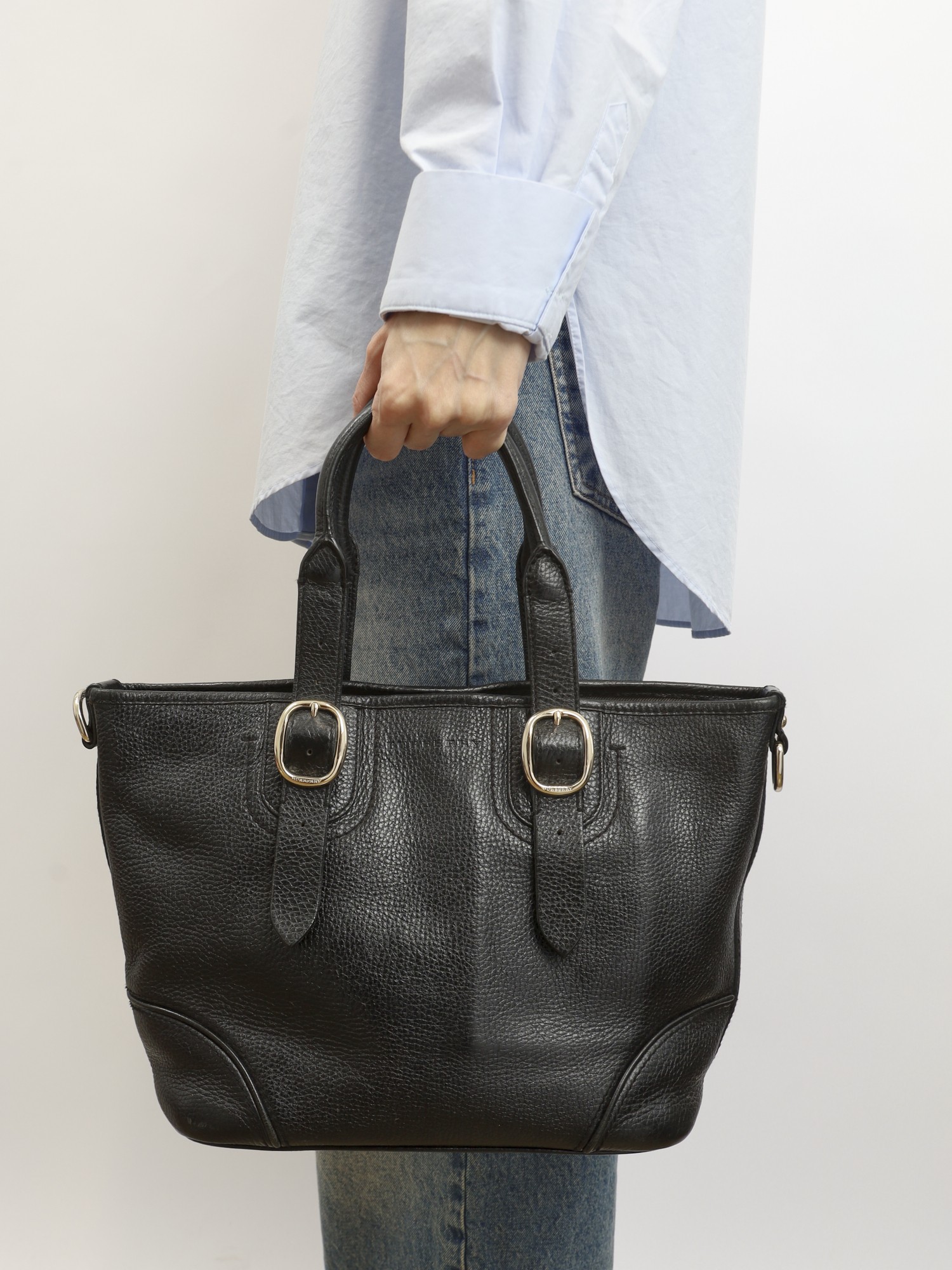 Burberry Leather Bag 1