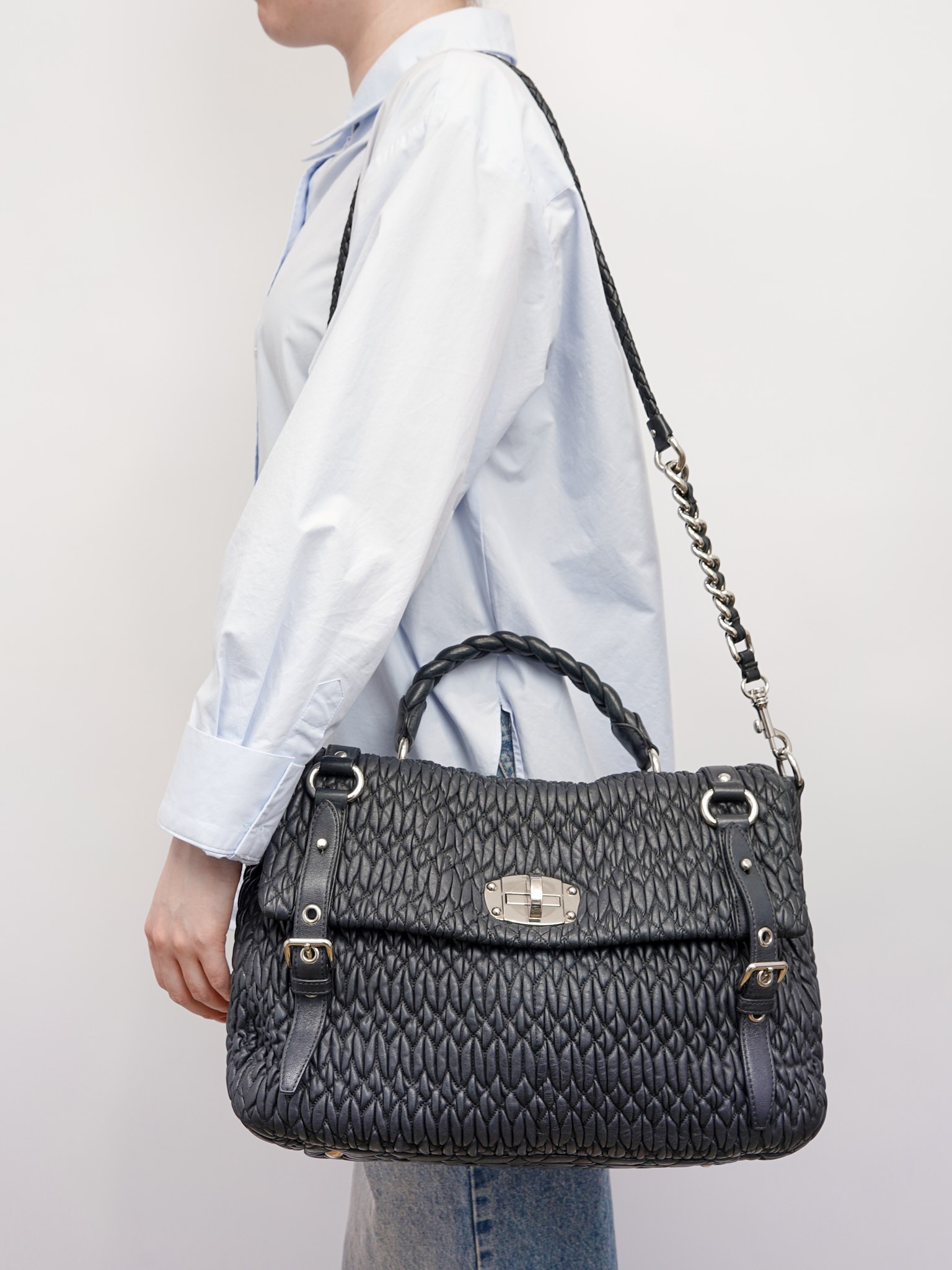 Miu Miu Leather Bag 1