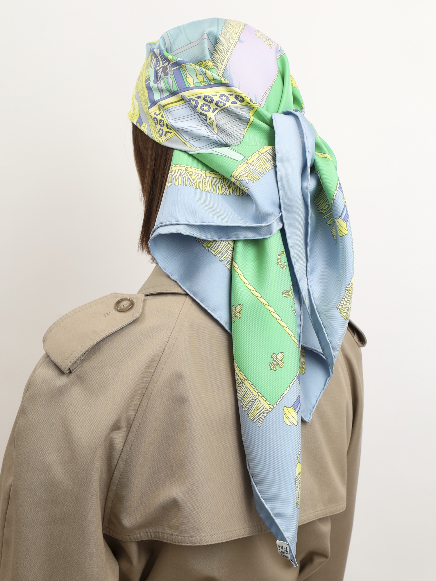 Hermes Silk Scarf 1
