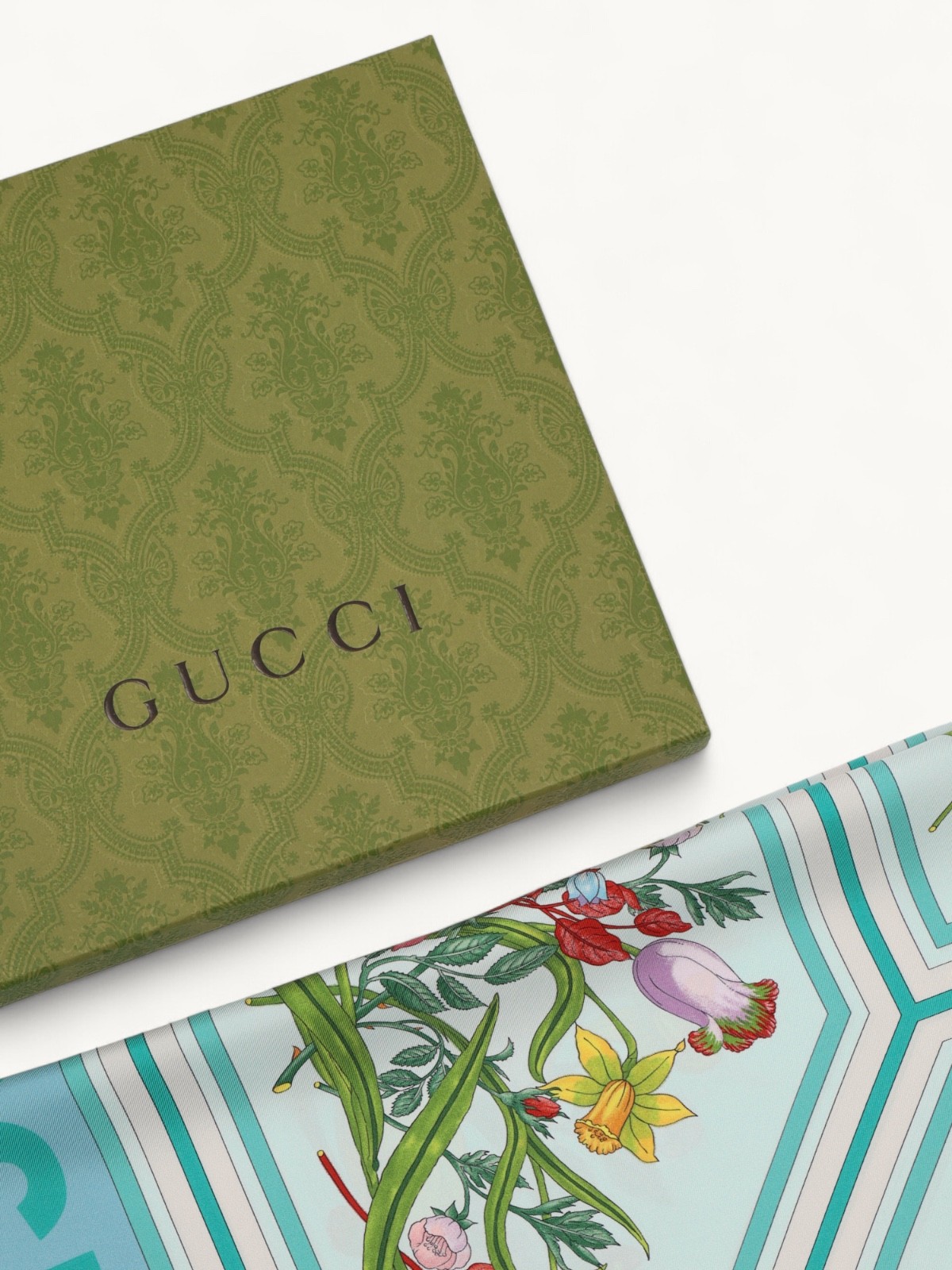 Gucci Silk Scarf 6