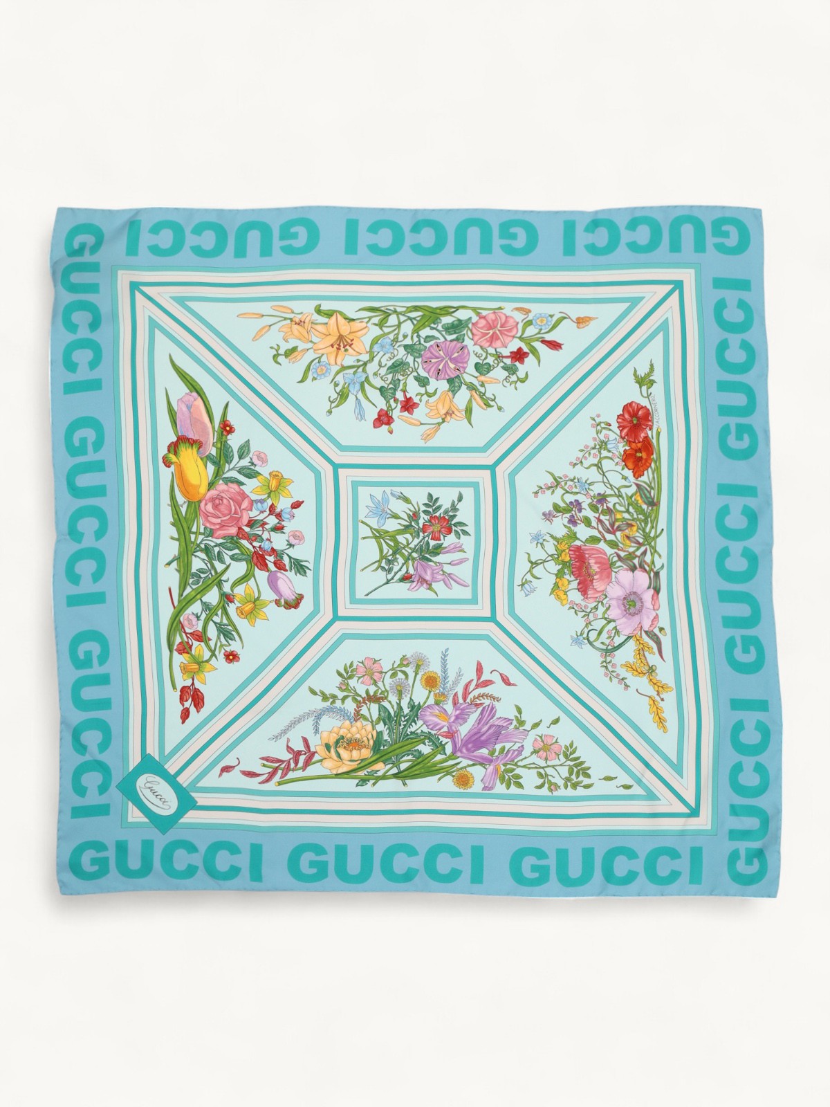 Gucci Silk Scarf 0