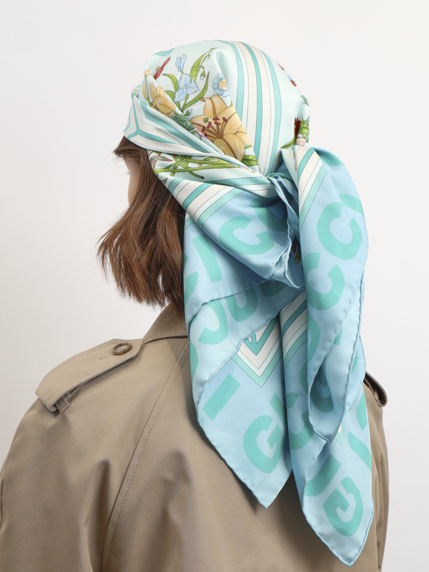 Gucci Silk Scarf 1