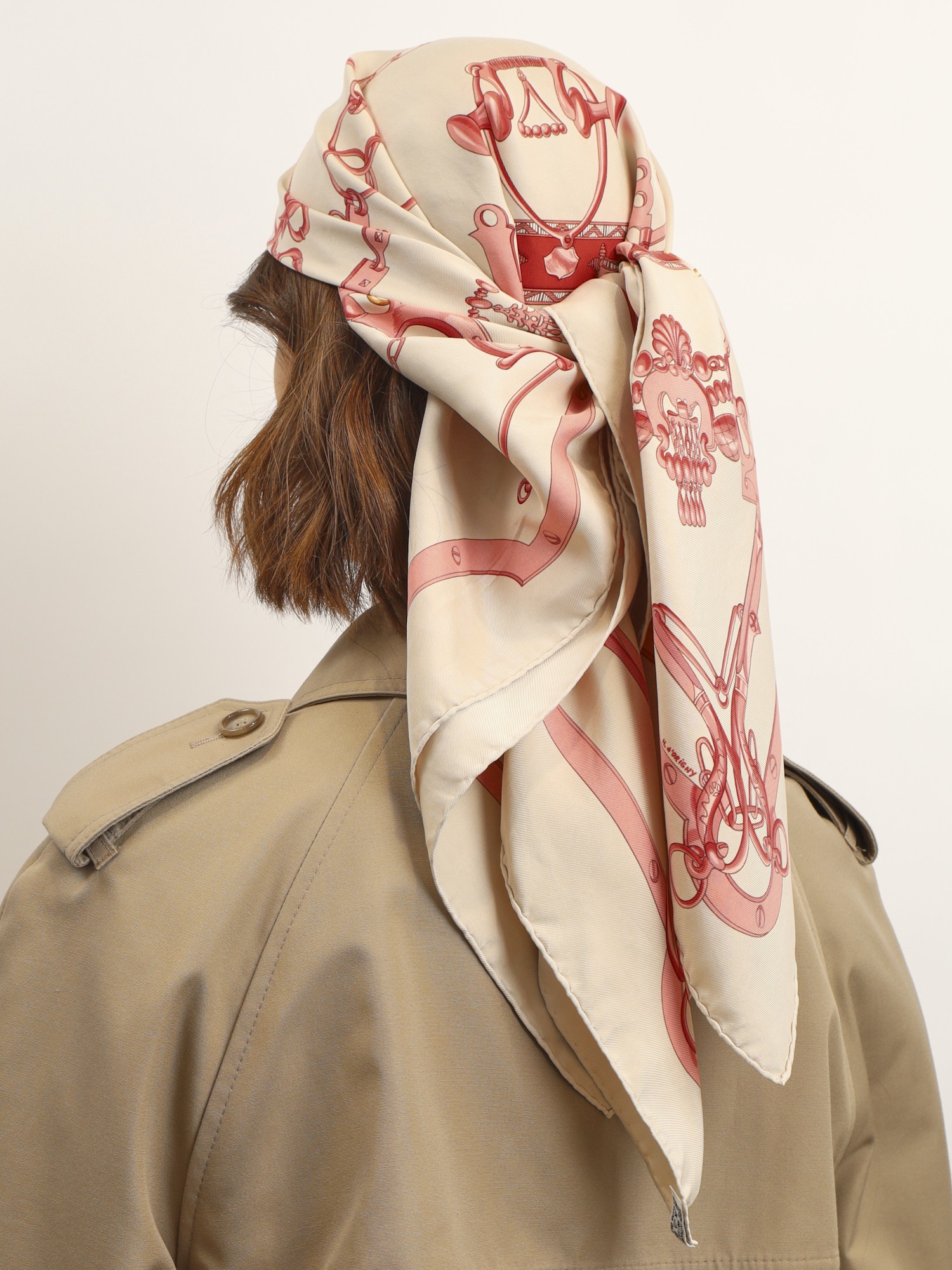 Hermes Silk Scarf 1