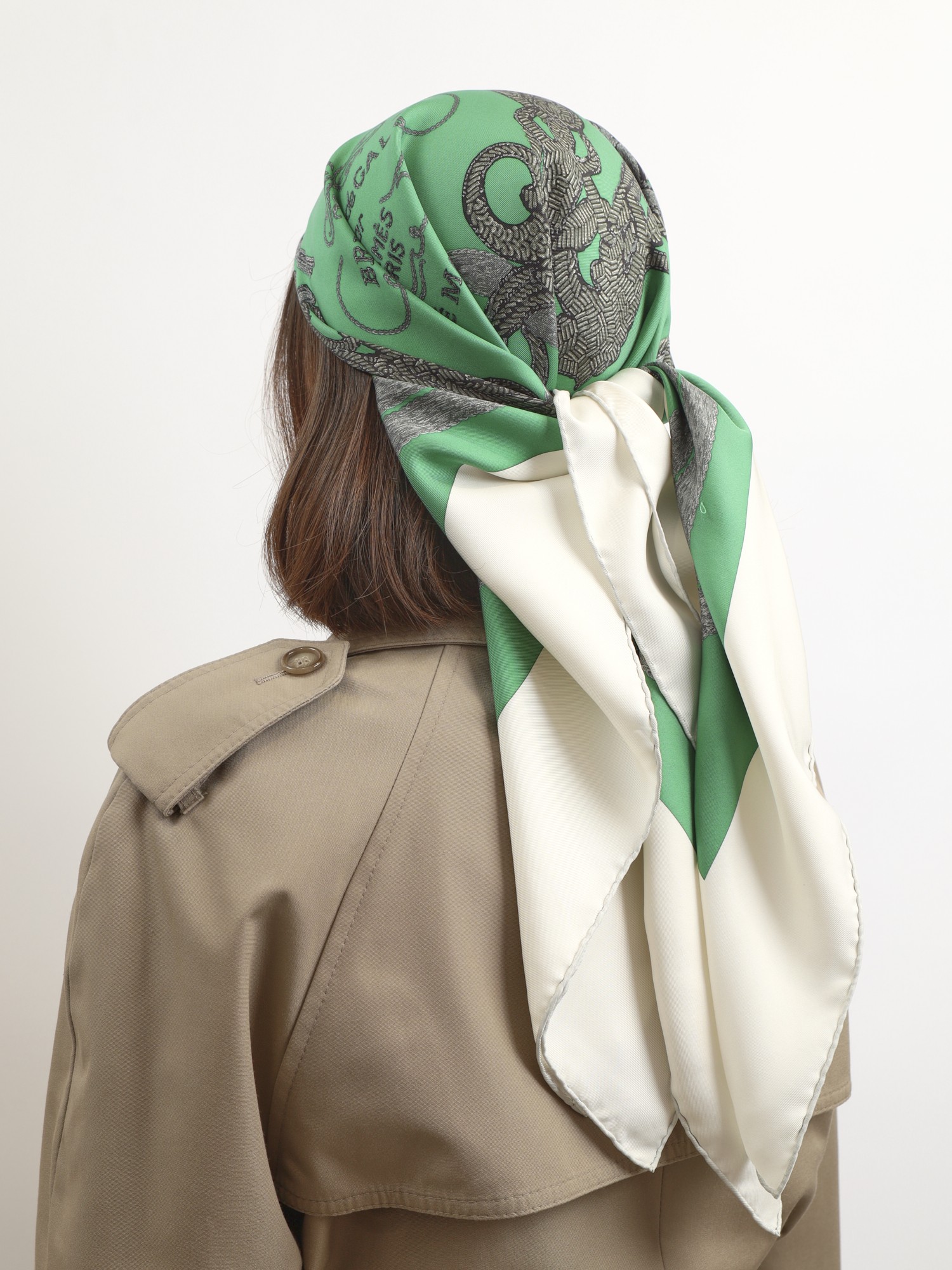 Hermes Silk Scarf 1