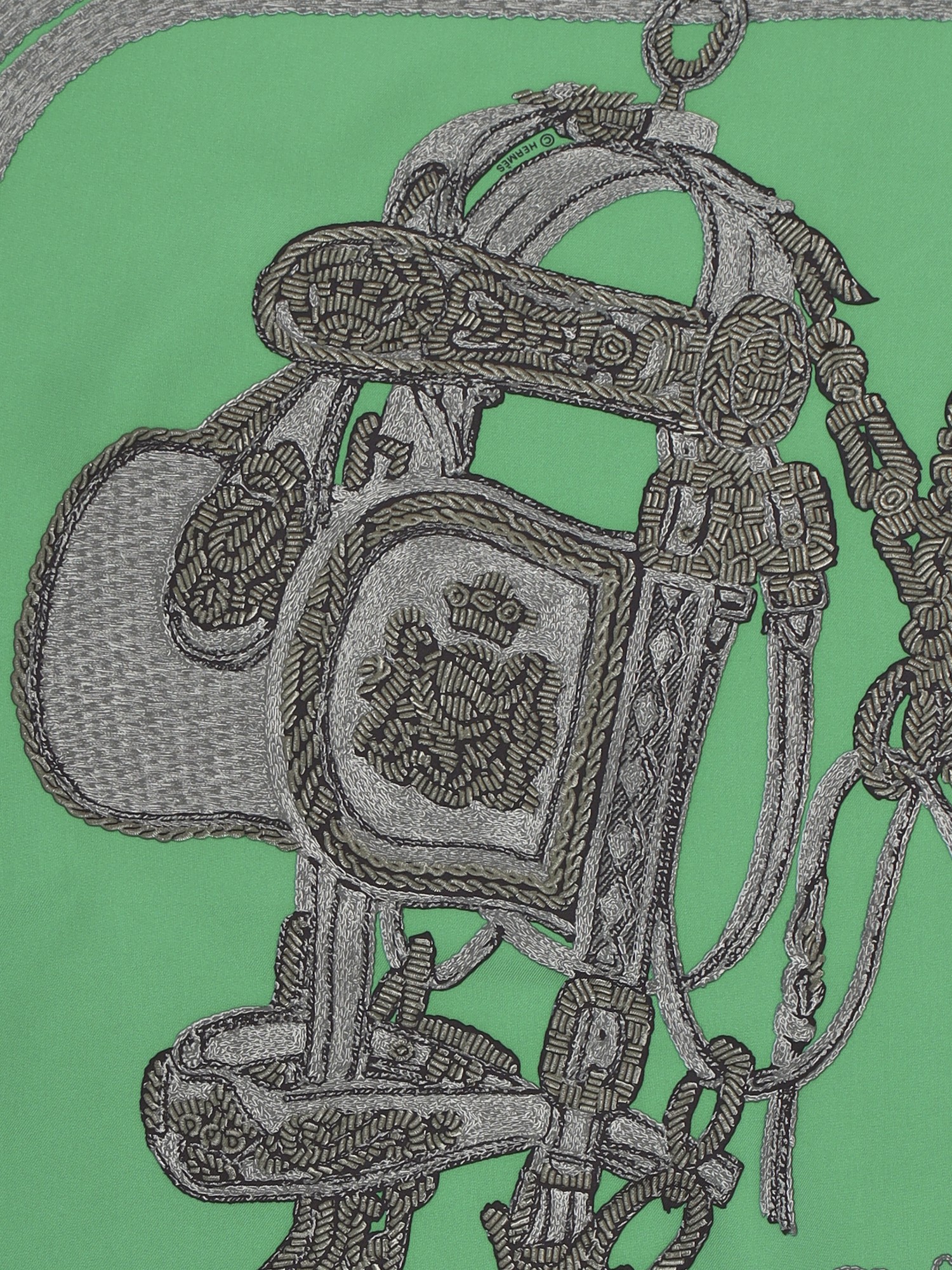 Hermes Silk Scarf 4