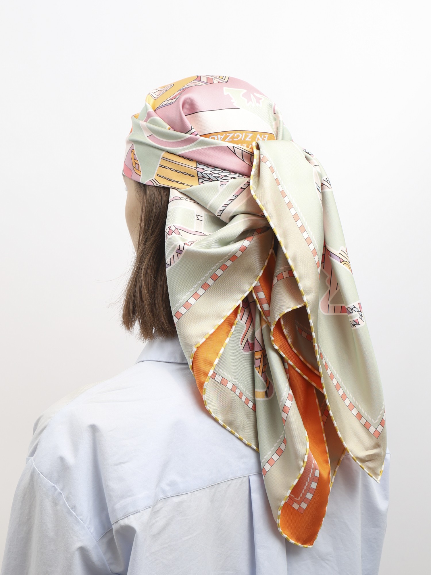 Hermes Silk Scarf  1