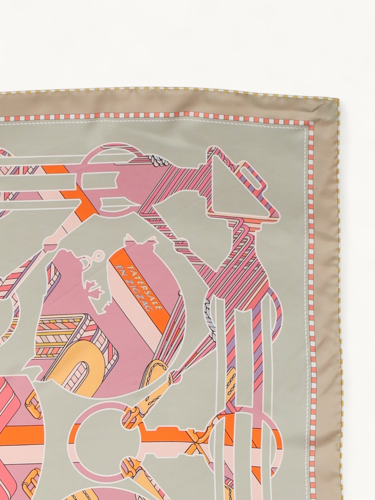 Hermes Silk Scarf  3