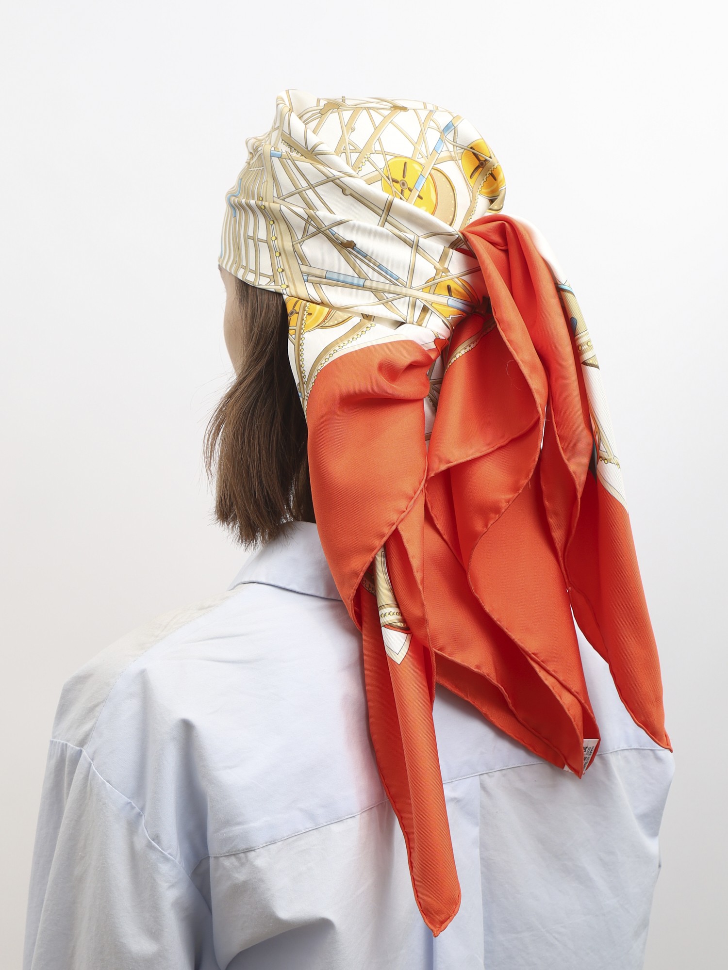 Hermes Silk Scarf  1