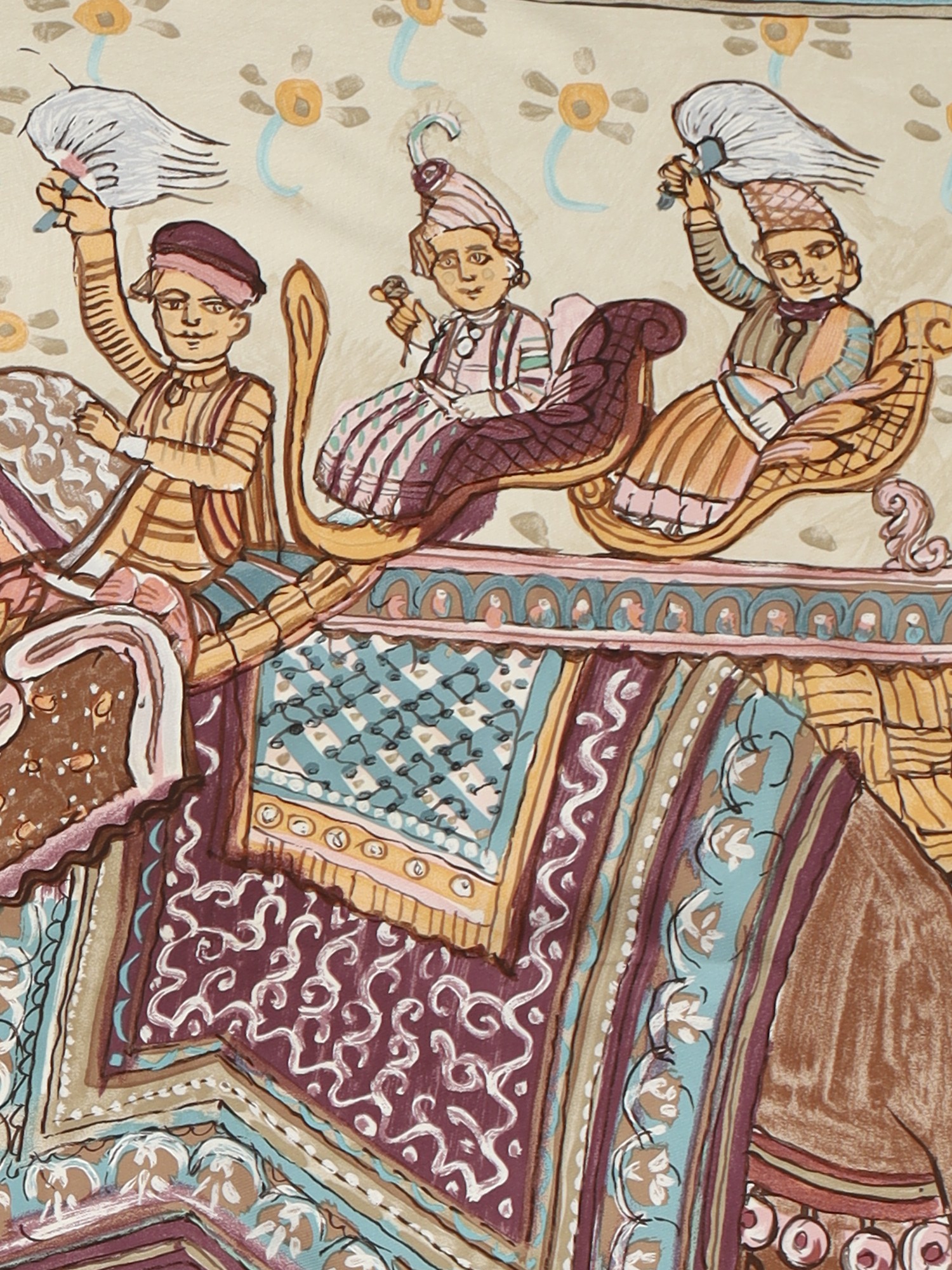 Hermes Silk Scarf 4