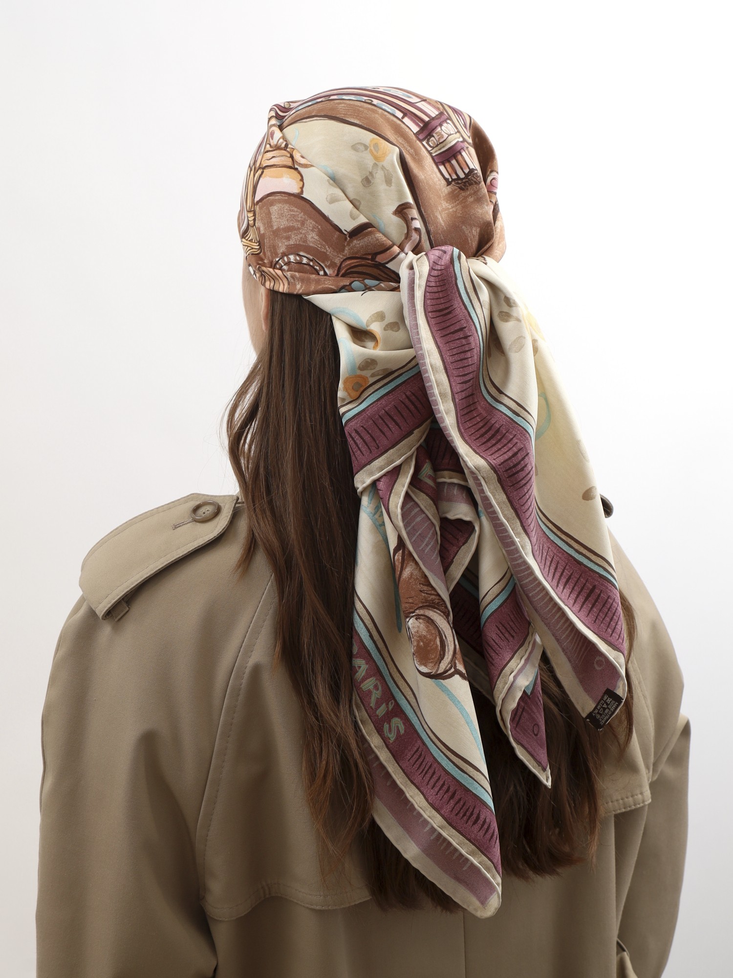 Hermes Silk Scarf 1