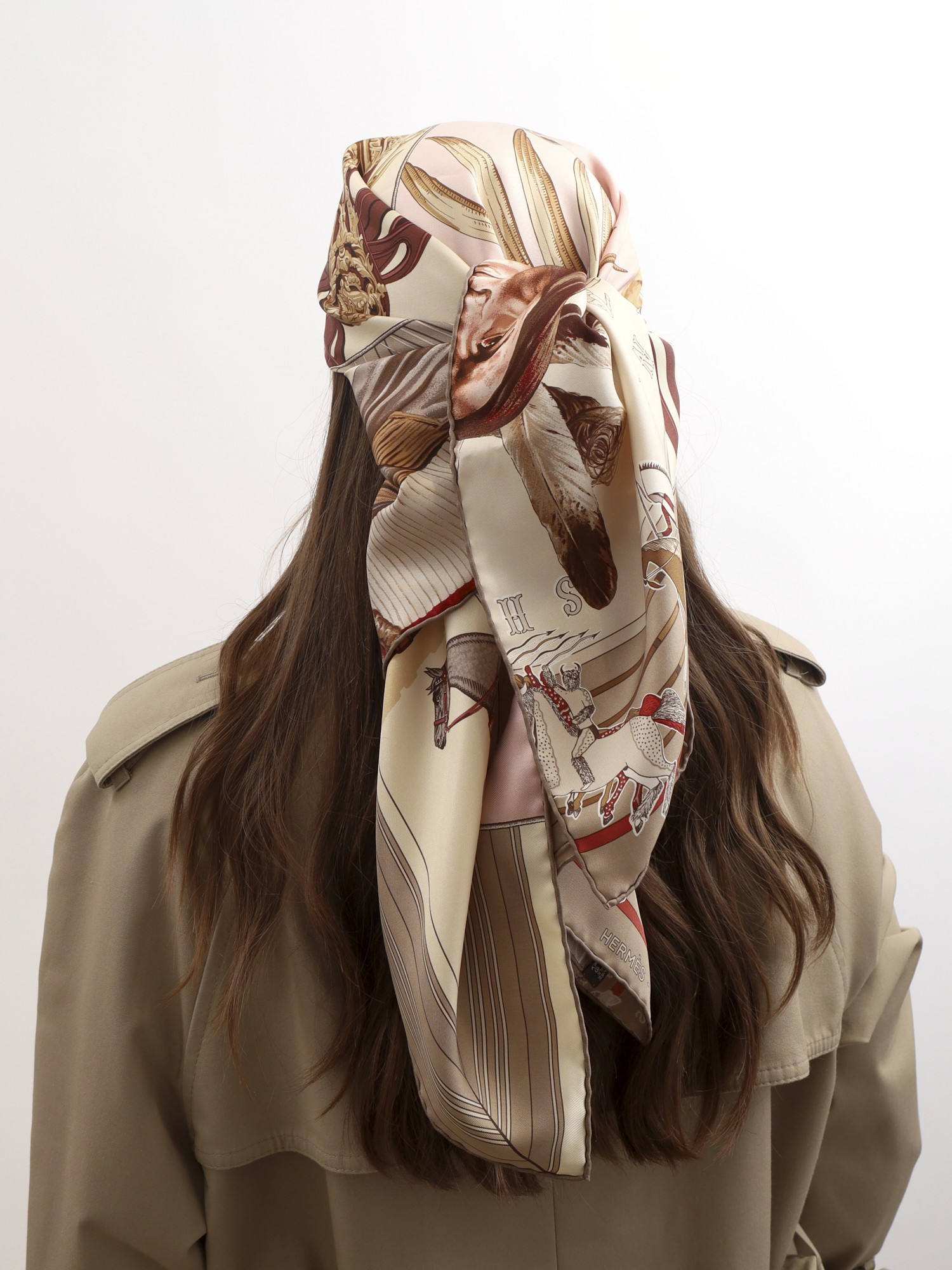 Hermes Silk Scarf 1
