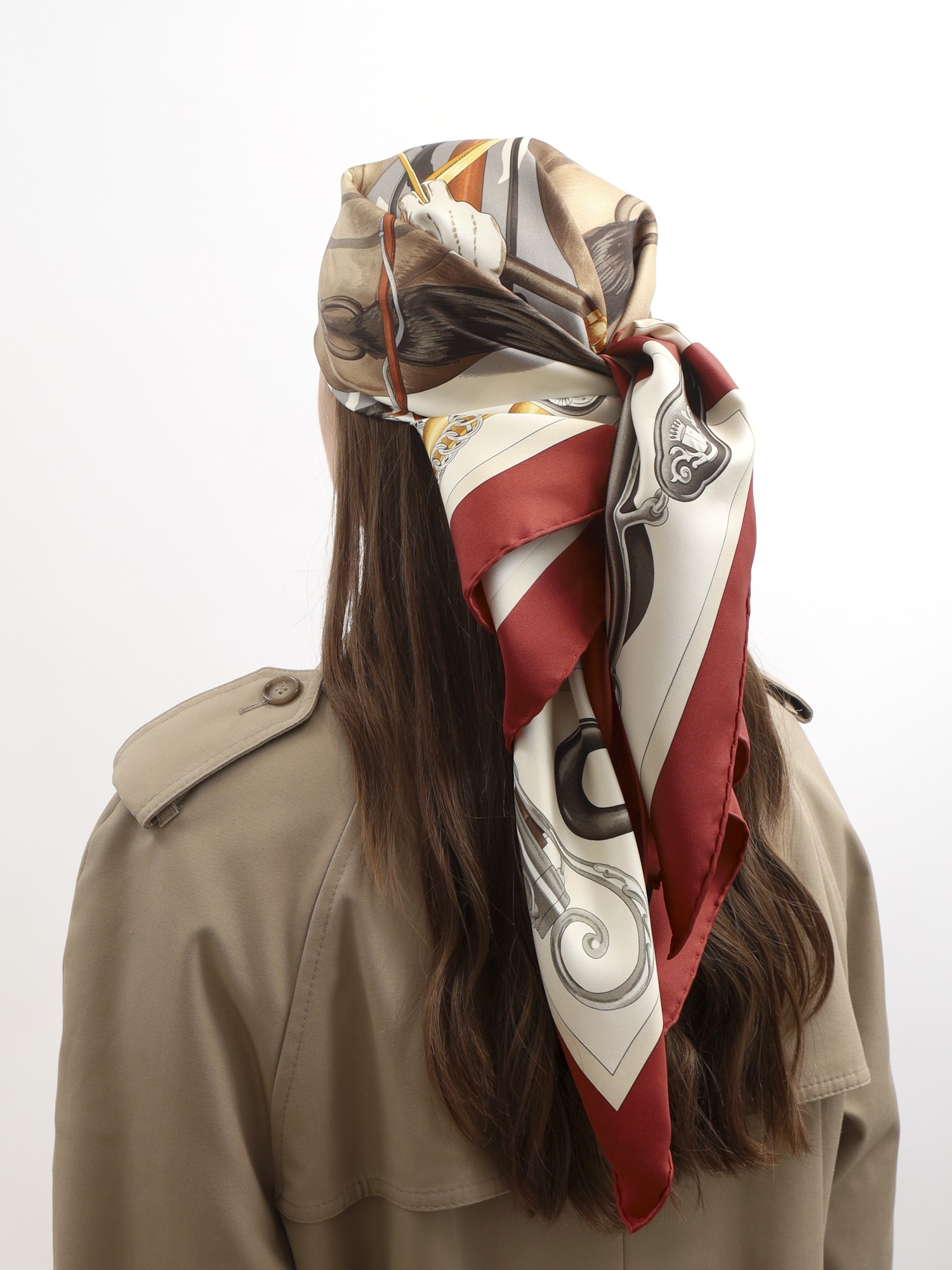 Hermes Silk Scarf 1