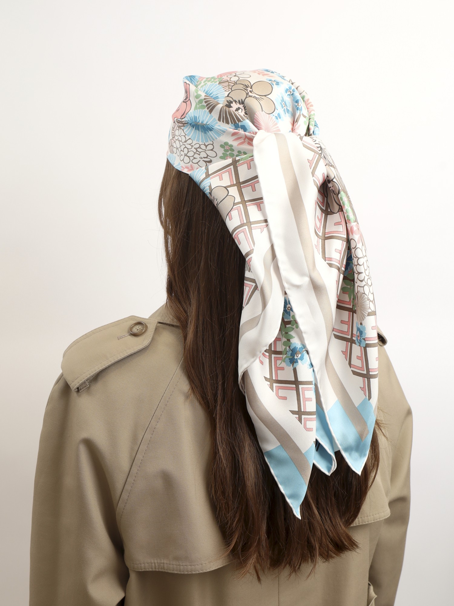 Fendi Silk Scarf  1