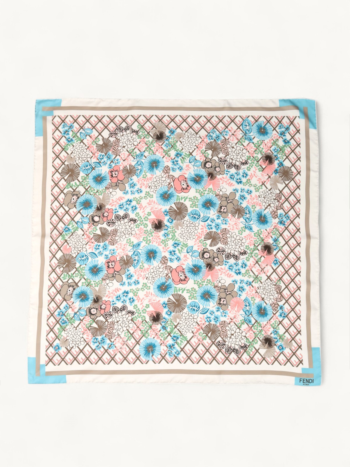 Fendi Silk Scarf  0