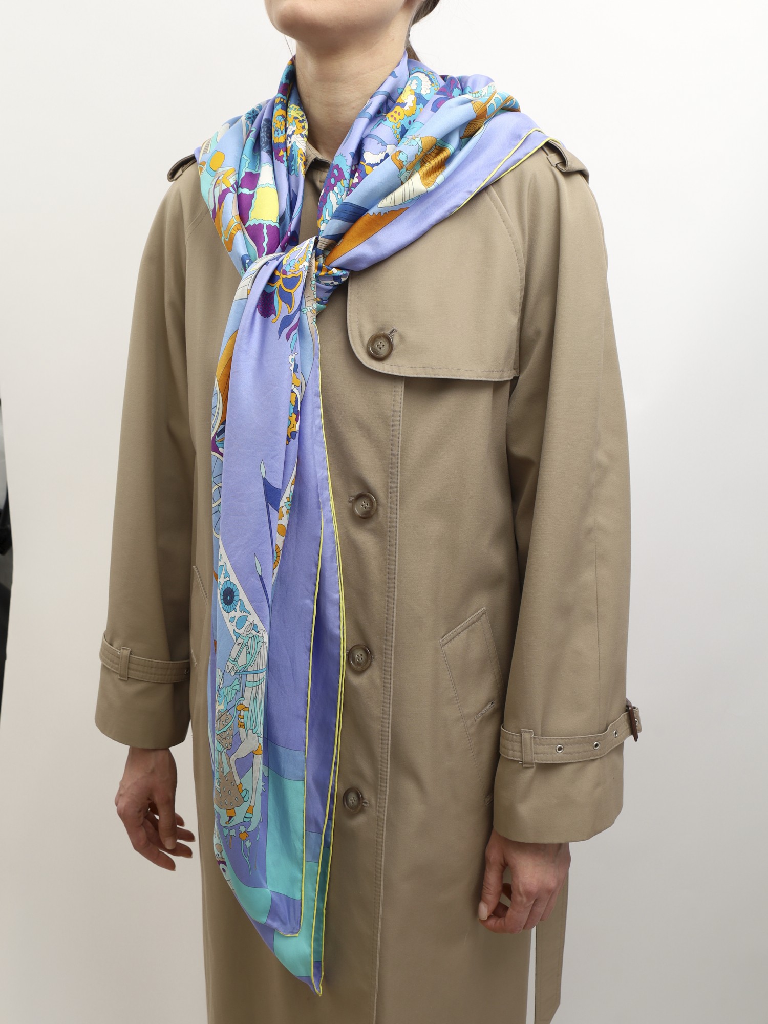 Hermes Silk Scarf 1