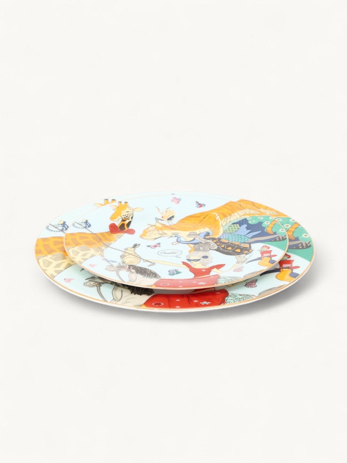 Hermes Set of plates 2