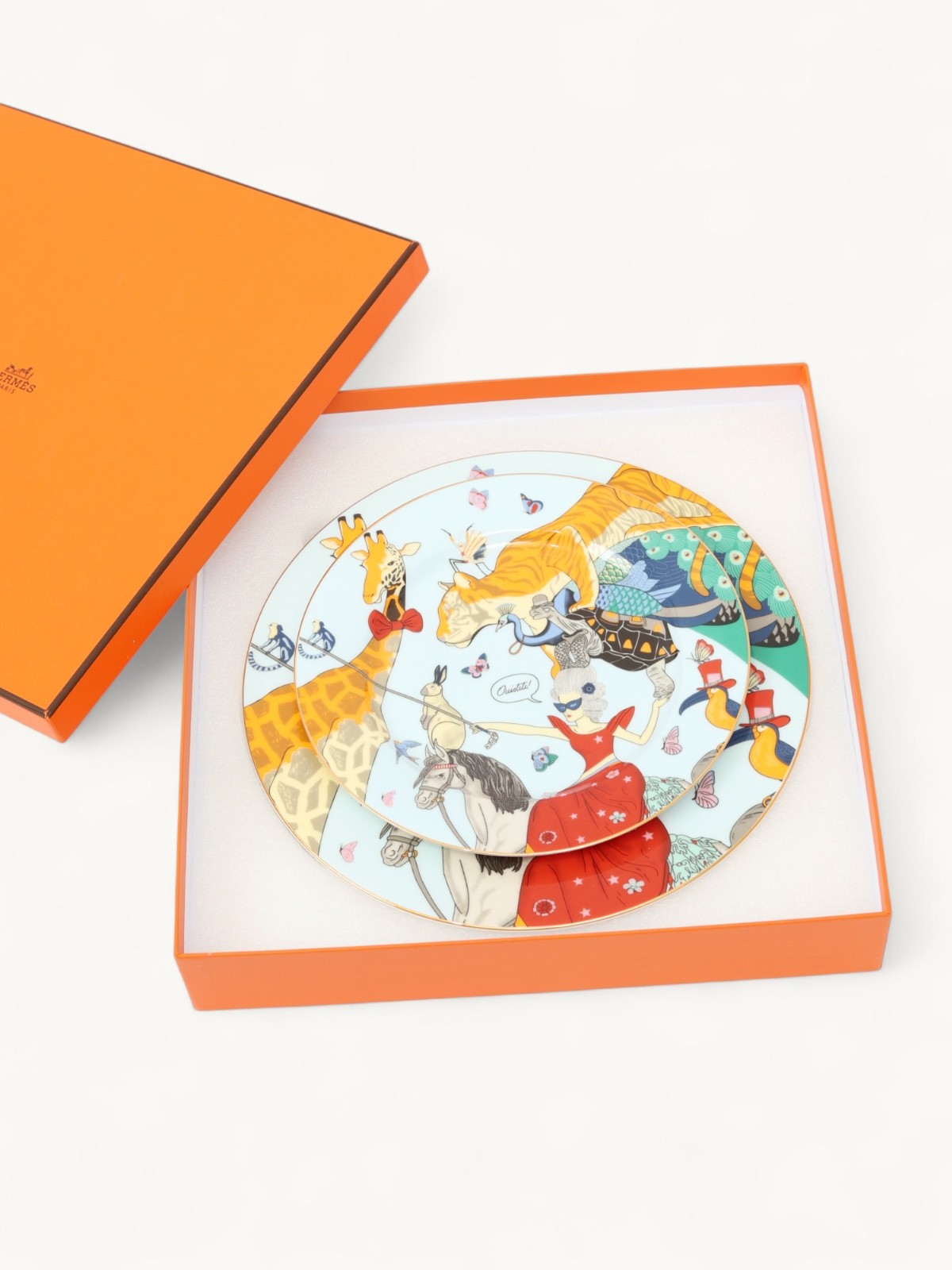 Hermes Set of plates 1