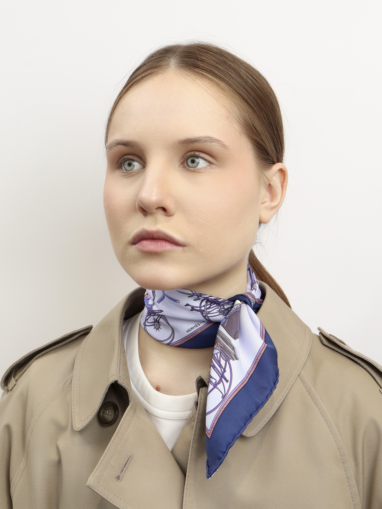 Hermes Silk Scarf 1