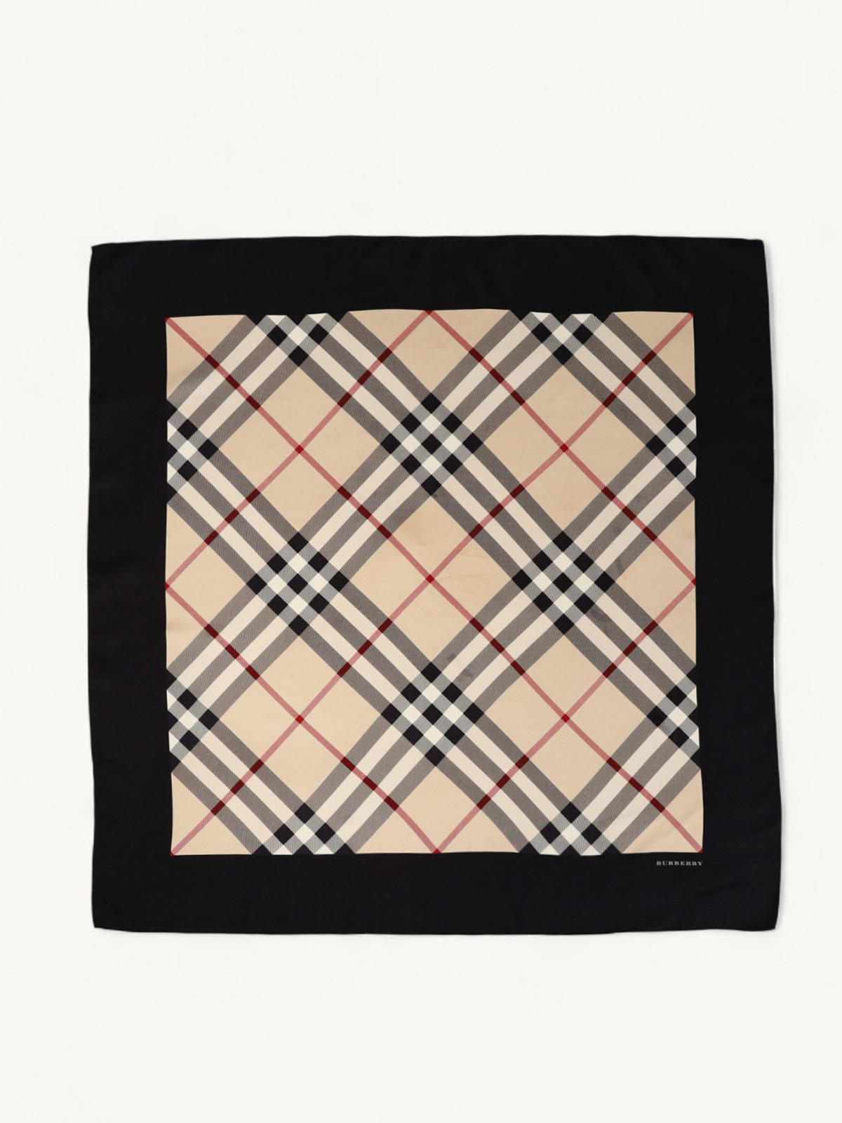 Burberry Silk Scarf  0