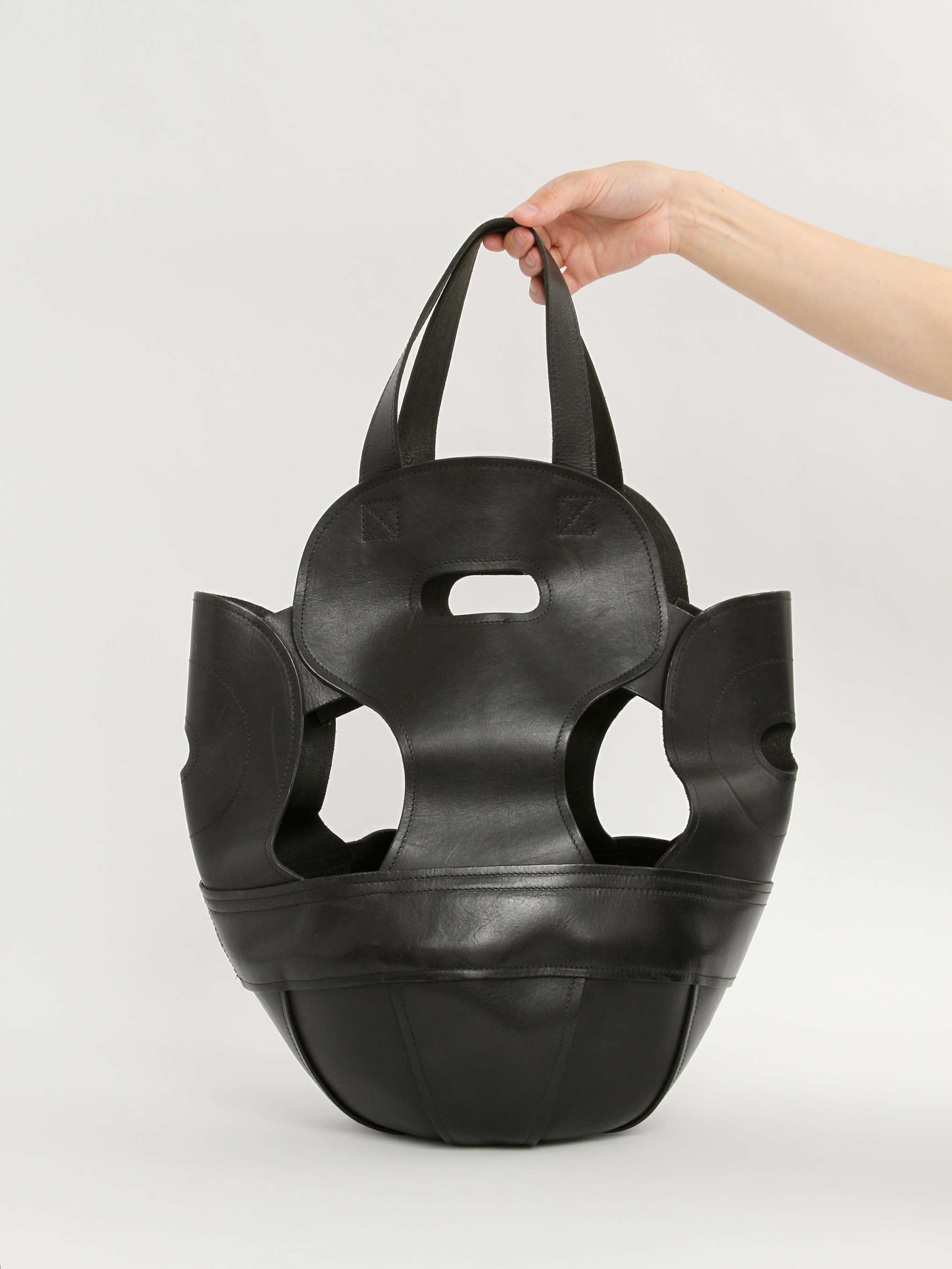 Comme Des Garcons Leather Bag 