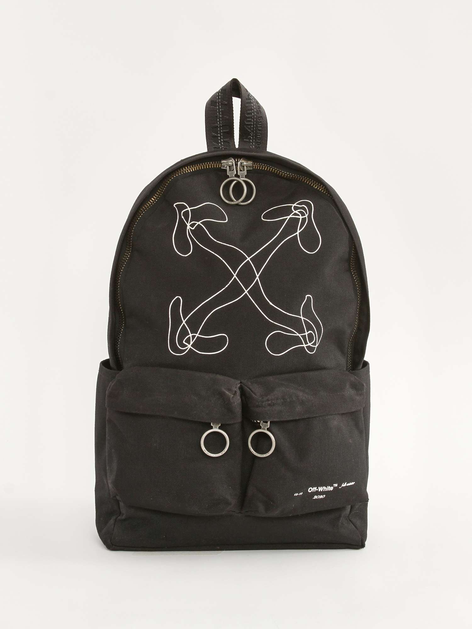 Off-White Textile Bag 