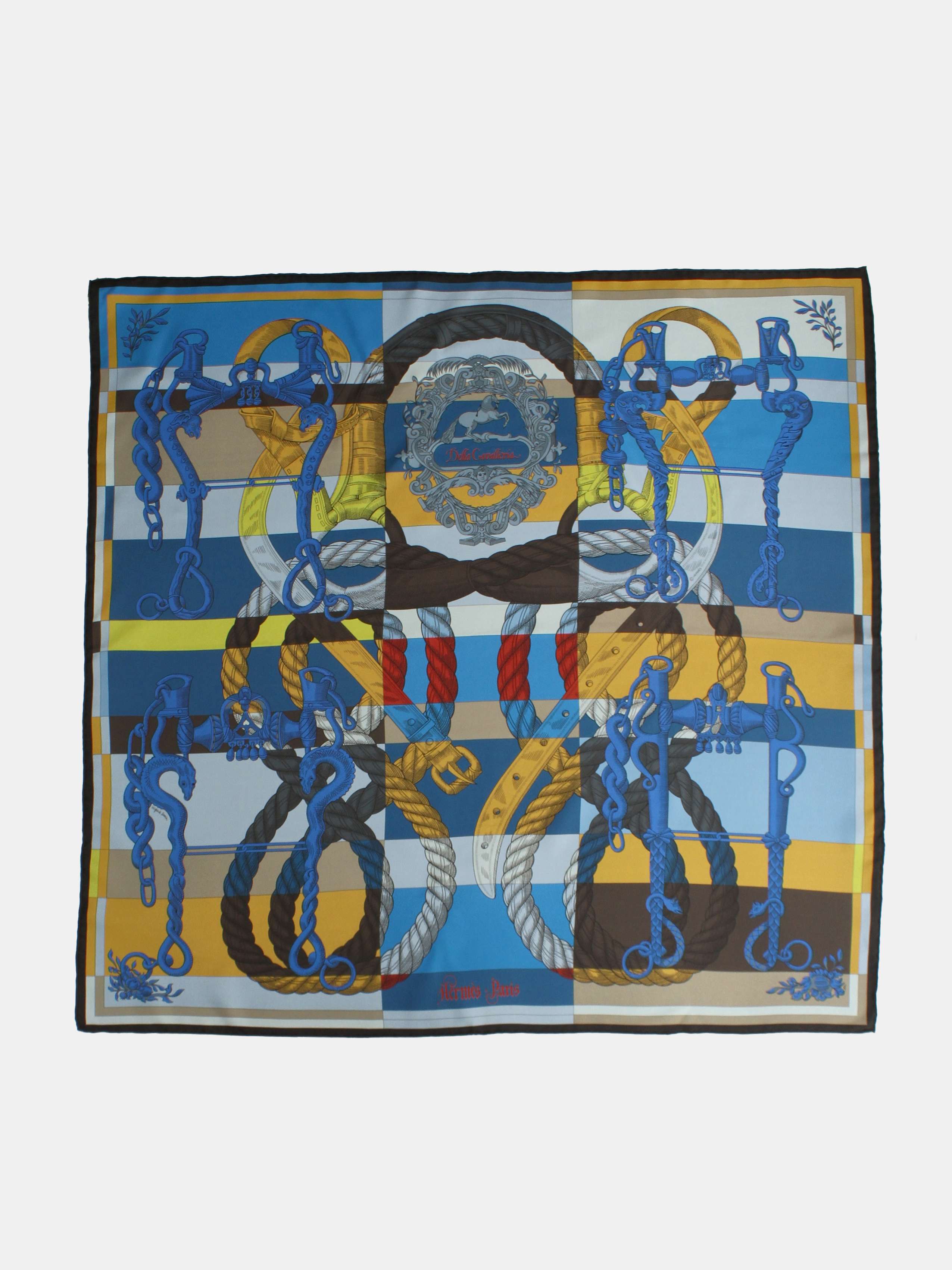 Hermes Silk Scarf 