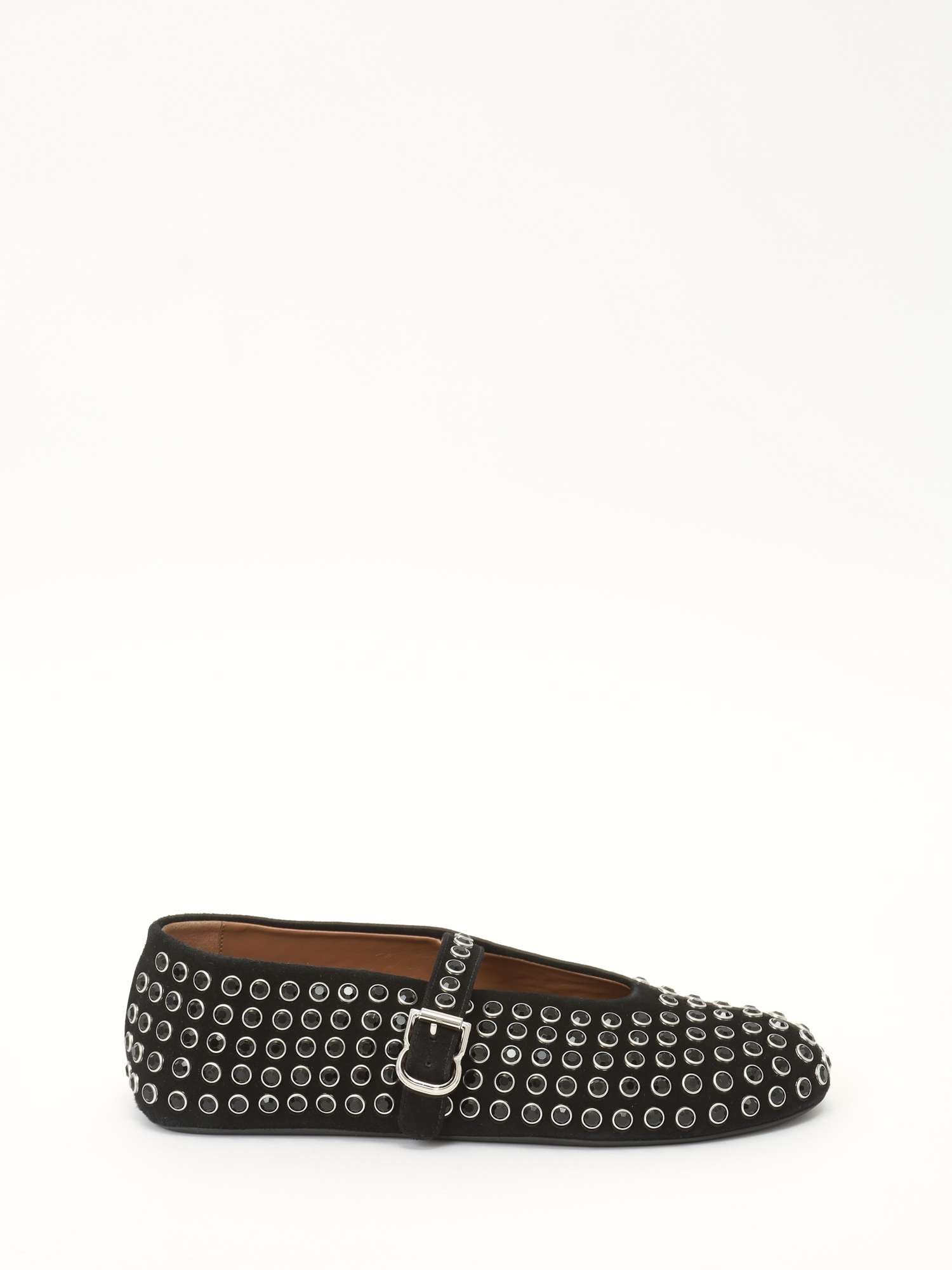 Alaia Strass Ballet Flats 37