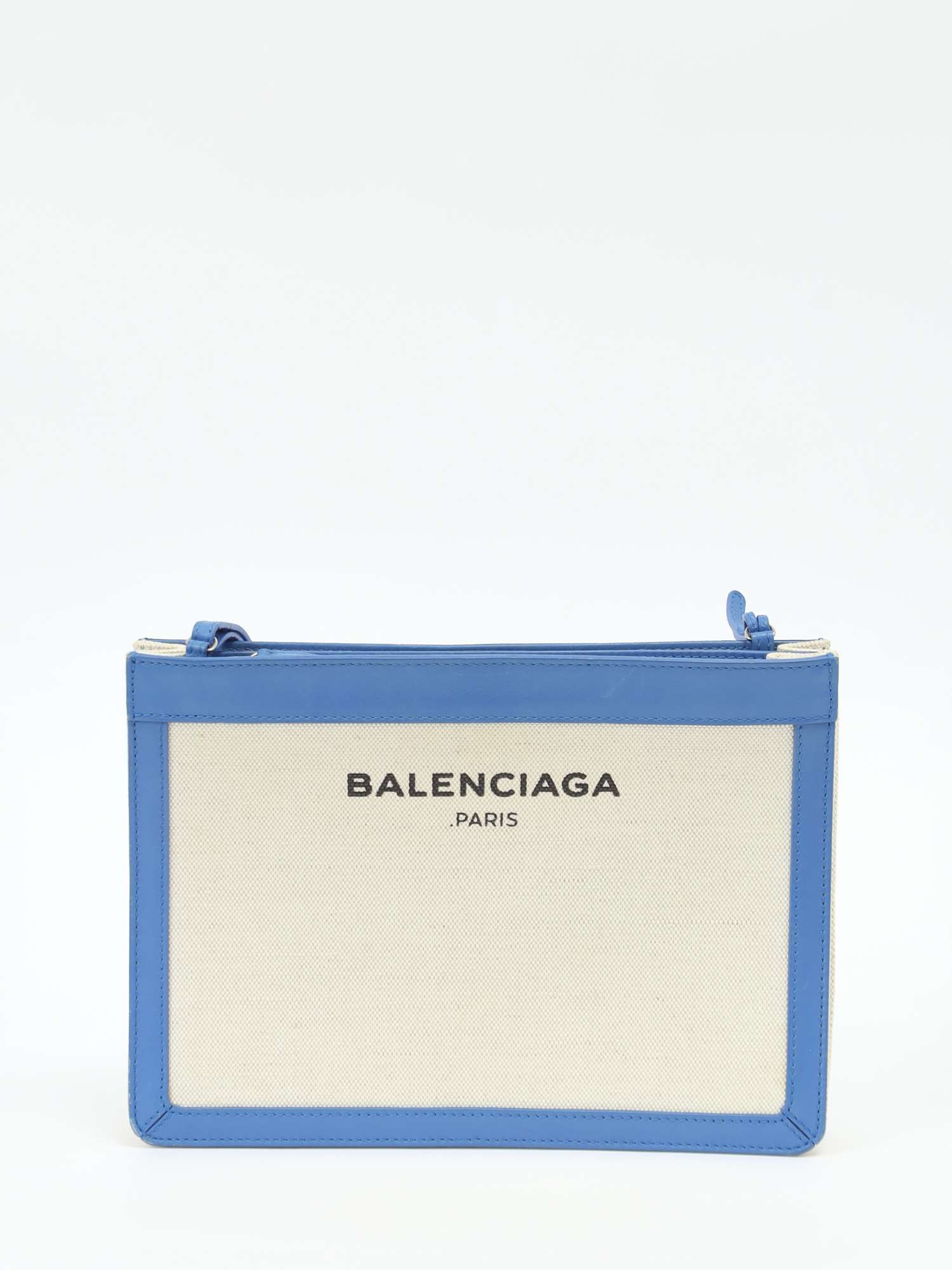 Balenciaga Navy Pochette 