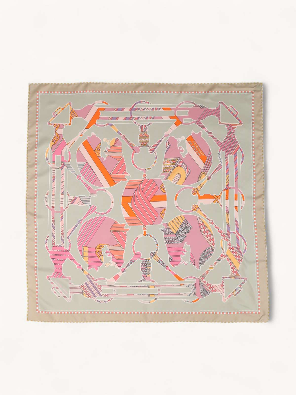 Hermes Silk Scarf 