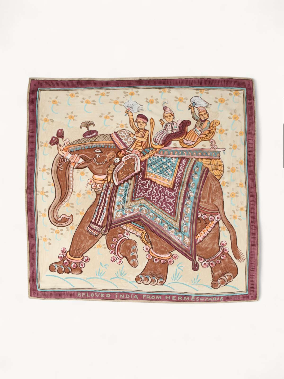 Hermes Silk Scarf 