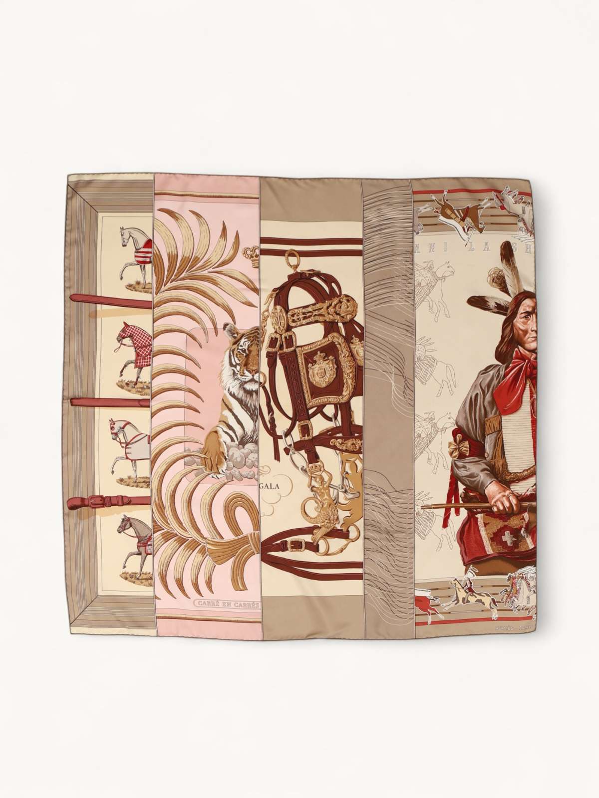 Hermes Silk Scarf 