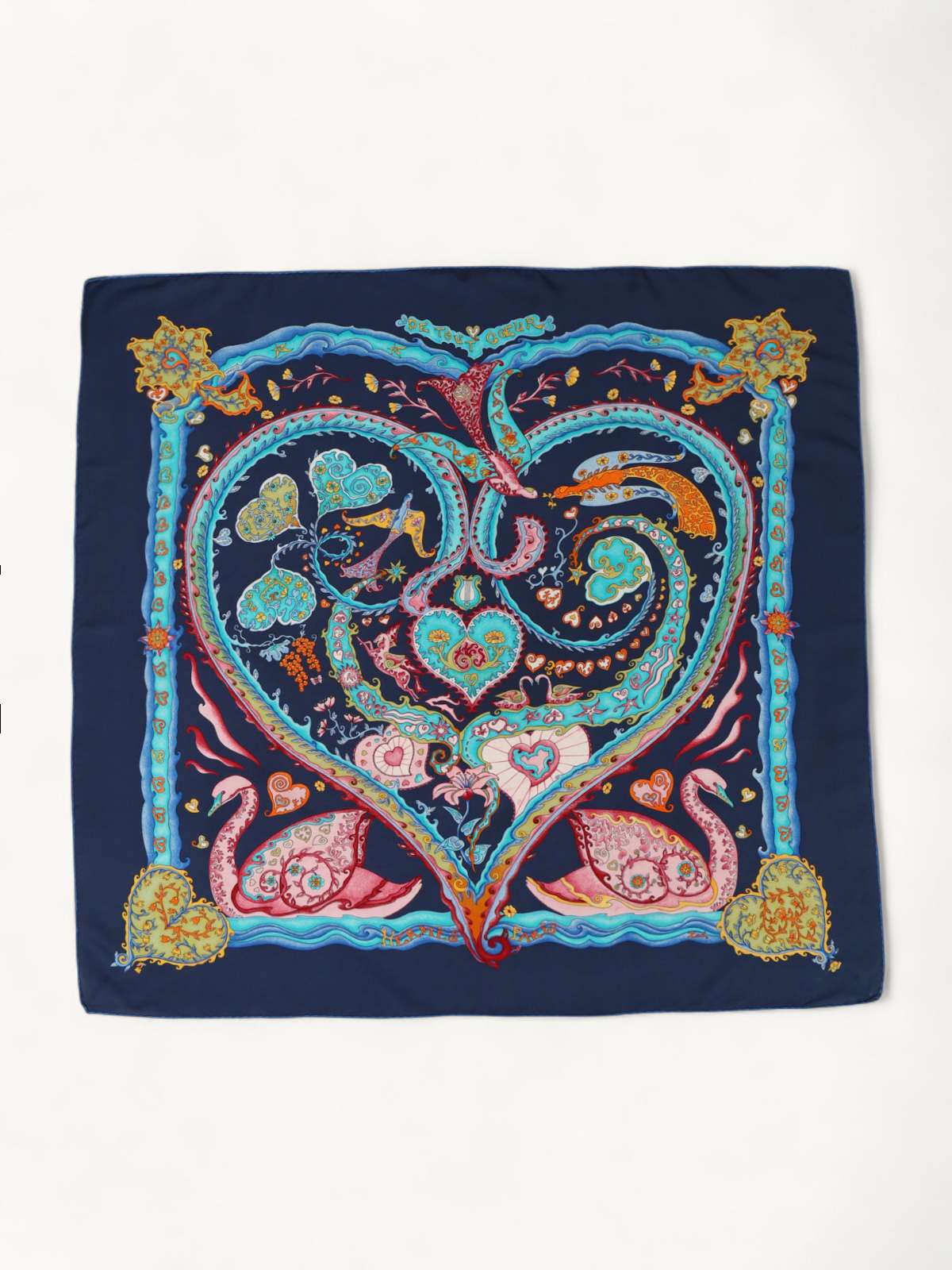 Hermes Silk Scarf 