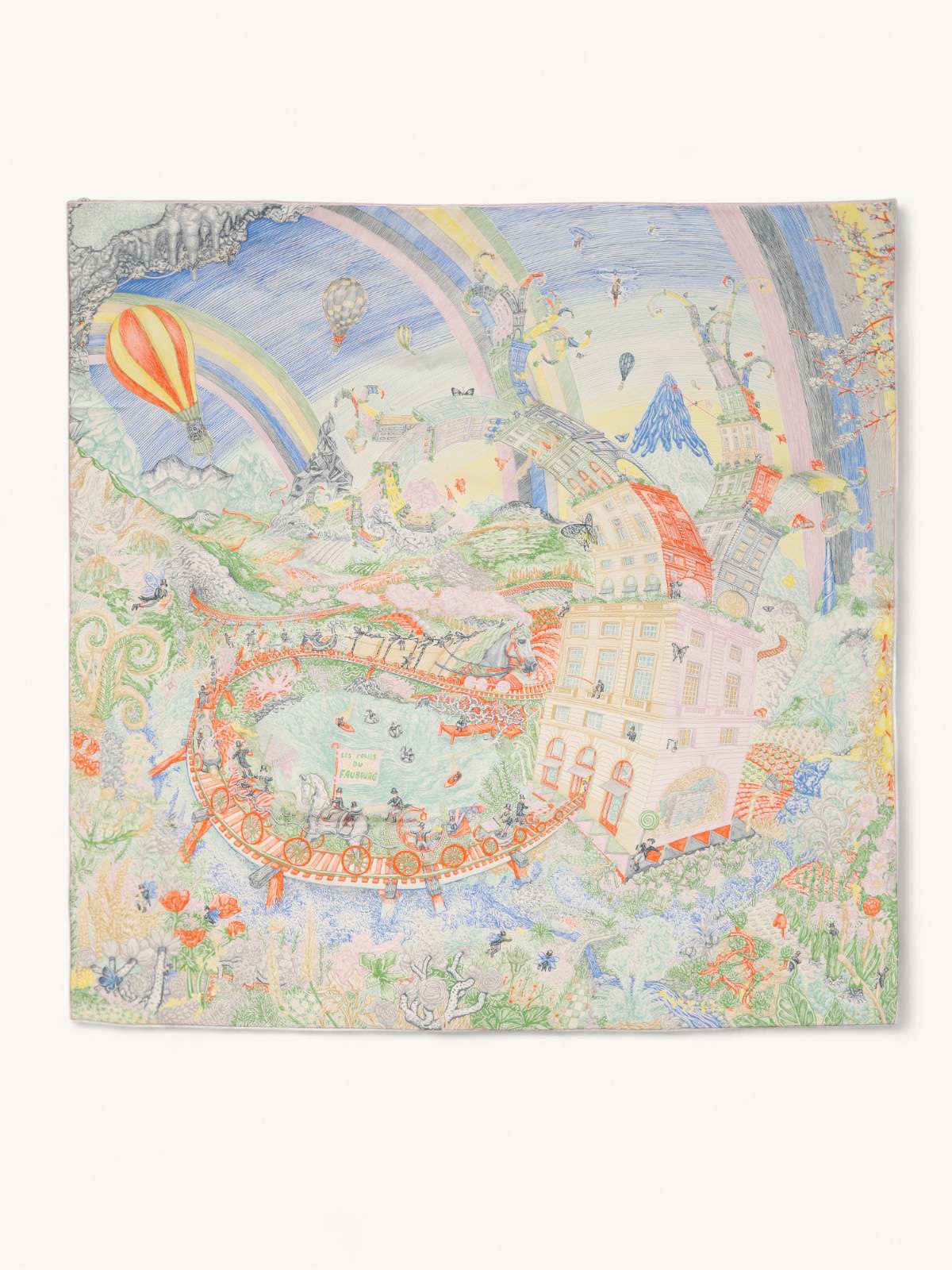 Hermes Silk Scarf 