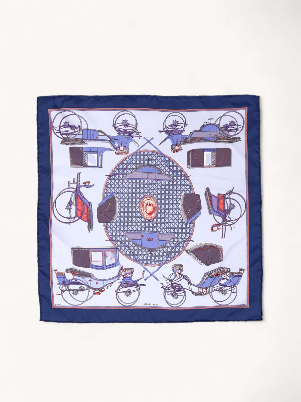 Hermes Silk Scarf 